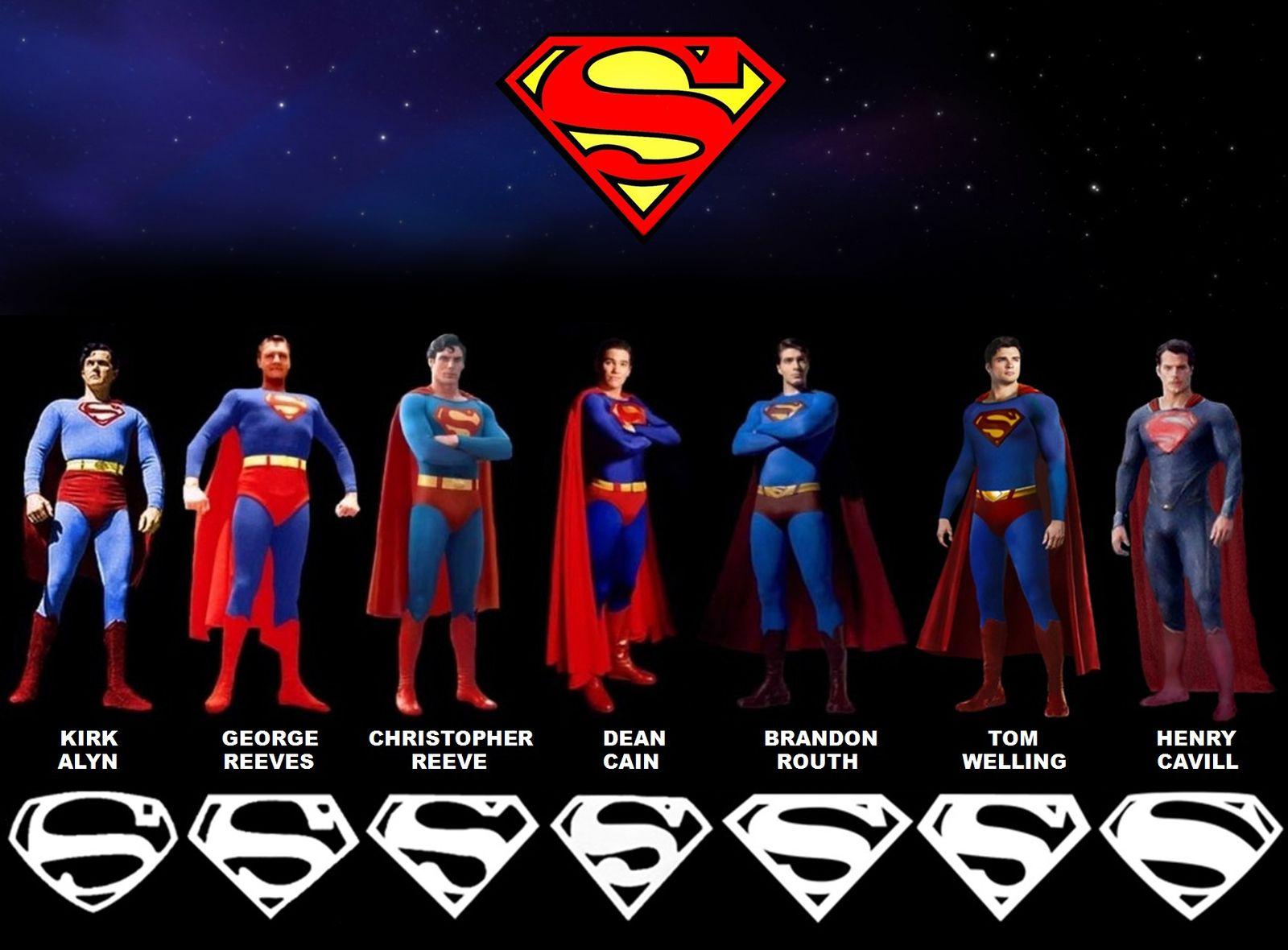 Superman with Logo HD Wallpaper For Pc 956