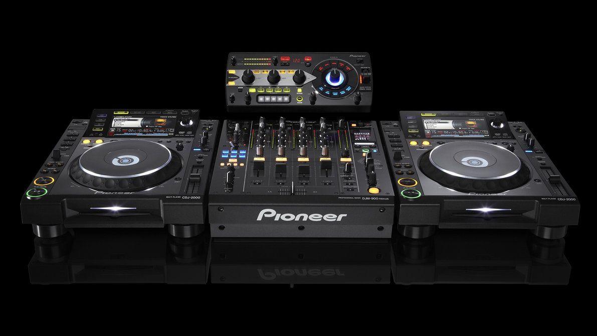 Pioneer DJ Wallpaper. Pioneer CDJ DJM Mixer DJ Setup Combo