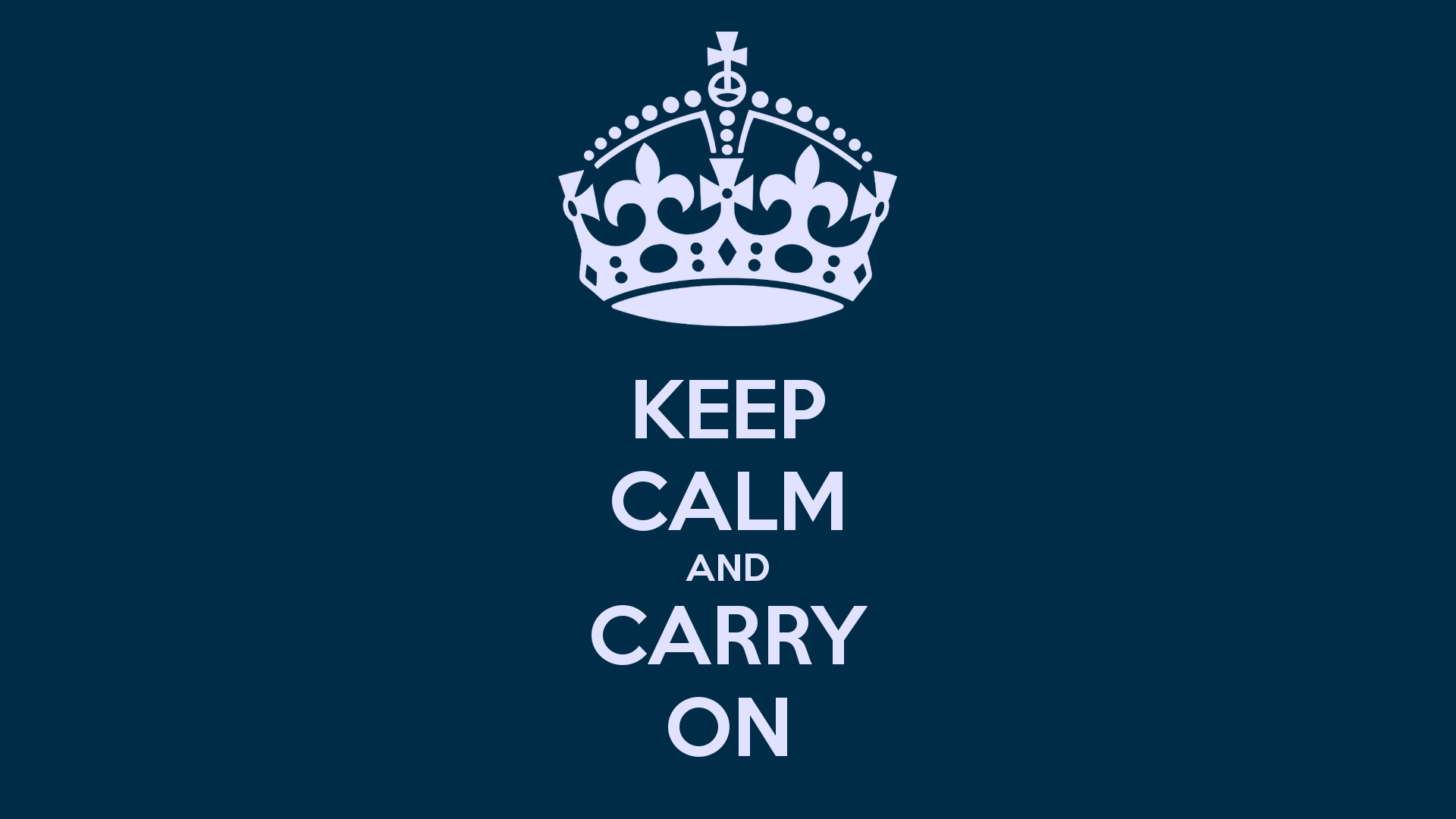 Keep Calm and Carry On 7363 1920x1080 px