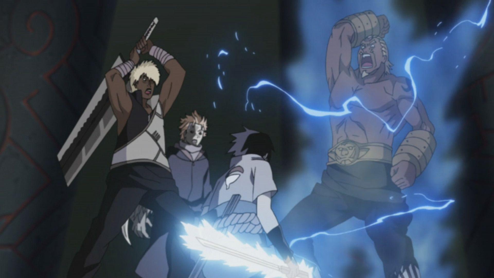 Kakashi Lightning Blade Wallpaper