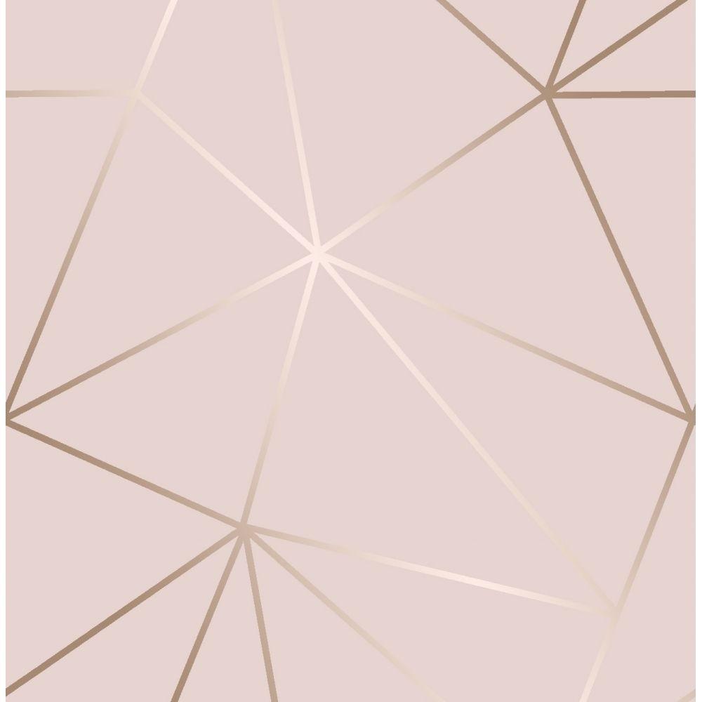 Zara Shimmer Metallic Wallpaper Soft Pink, Rose Gold ILW980111