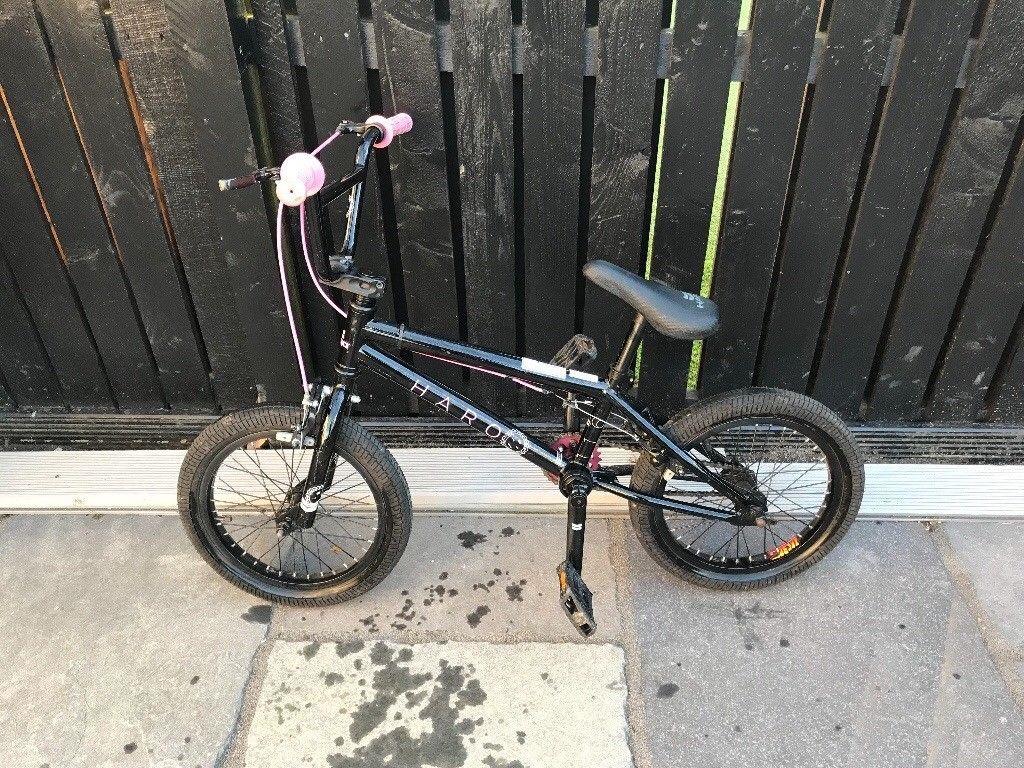 CUSTOM MADE HARO pink and black BMX. in Bathgate, West