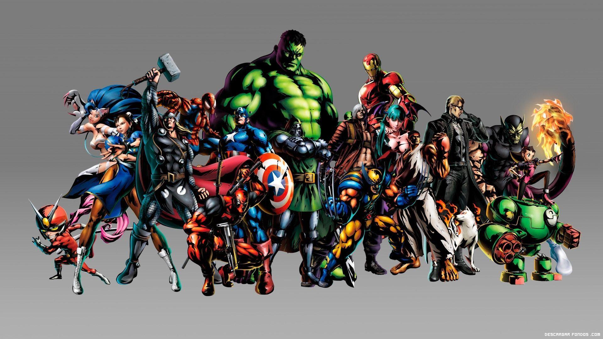 Marvel Superheroes Wallpaper HD Group