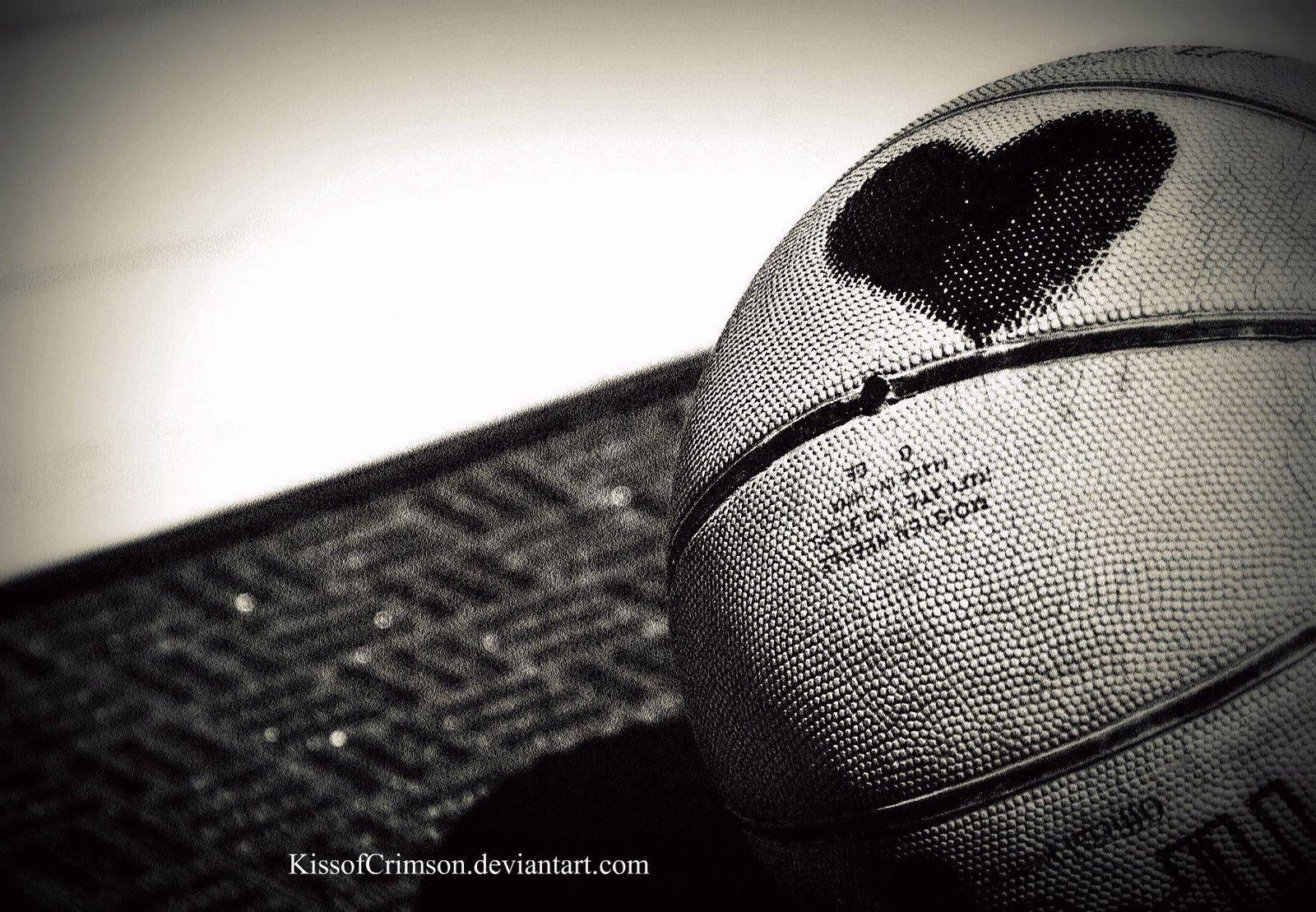 Love and basketball desktop HD wallpaper