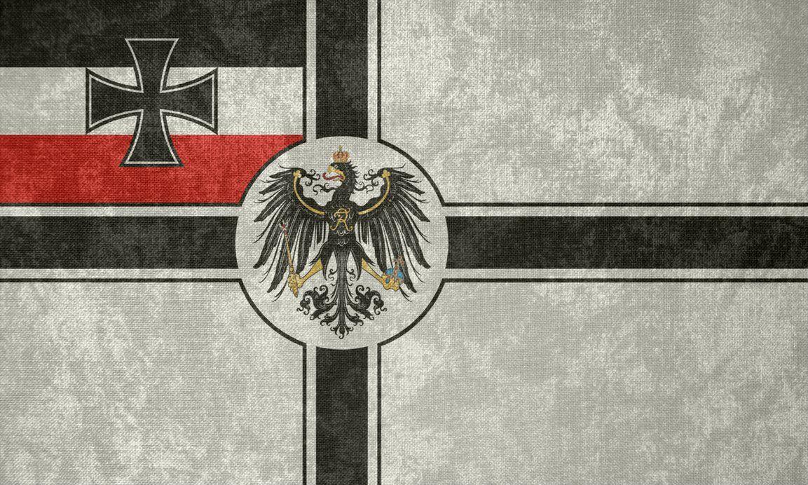 German Empire Grunge War Flag