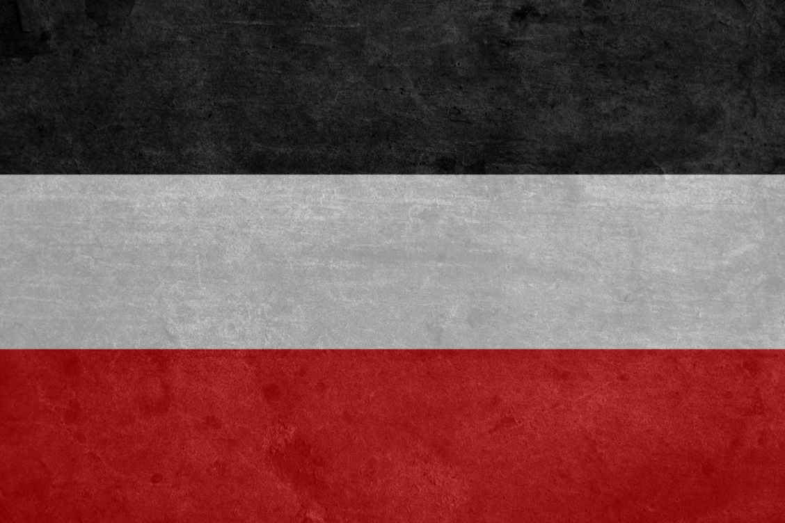 German Empire grunge flag
