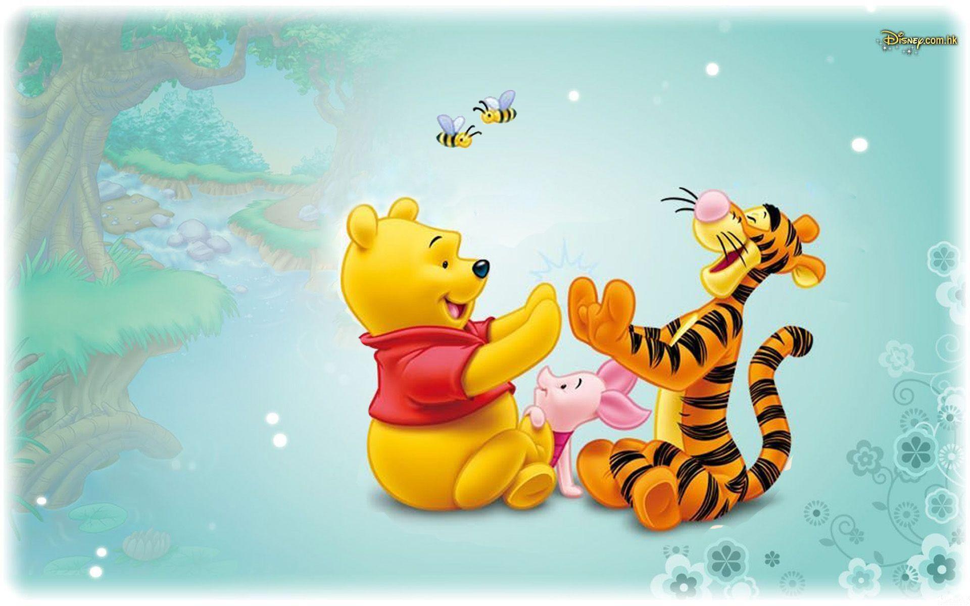 Tigger Piglet And Winnie The Pooh Baby Cartoon Disney HD Wallpaper