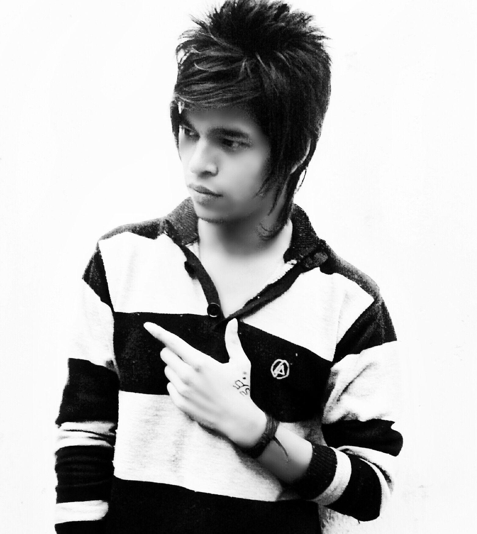 Amazing Emo And Only Love Boy HD Wallpaper Of Cute Guys With Black