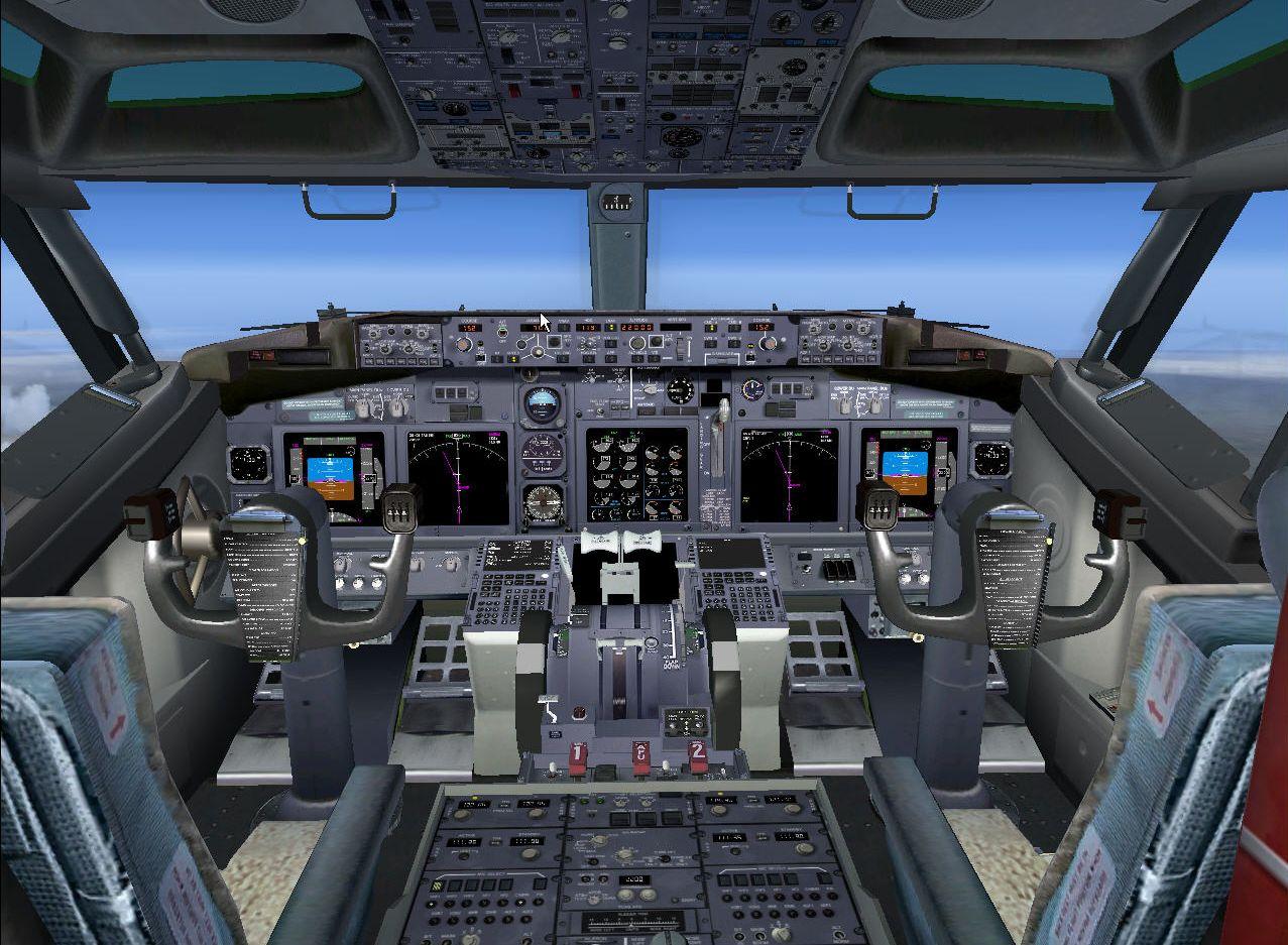 Cool Jet Airlines: boeing 737 cockpit