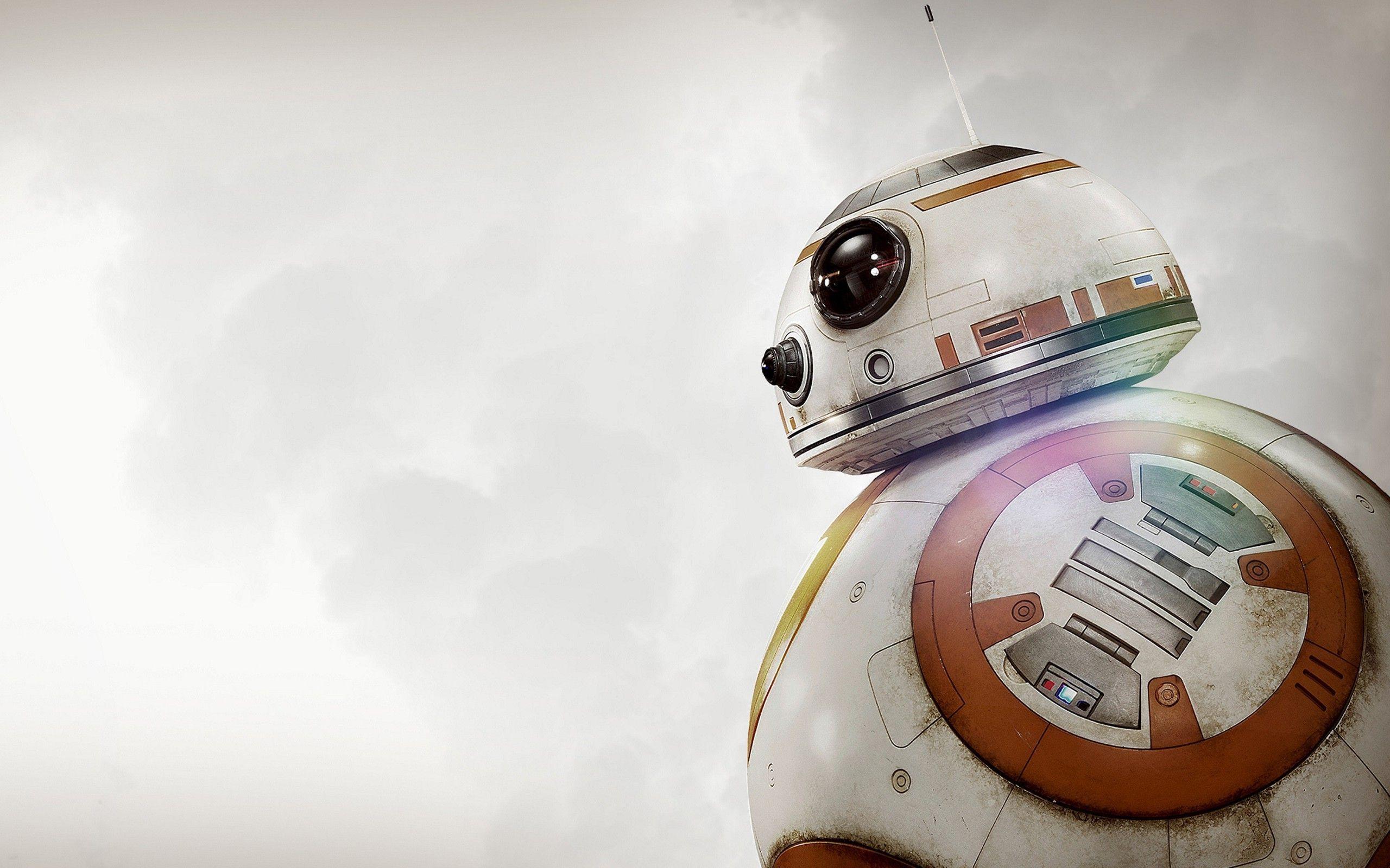 Wallpaper, white, Star Wars, robot, vehicle, photography, science fiction, Star Wars The Force Awakens, BB light, color, lighting, image, 2560x1600 px, close up 2560x1600