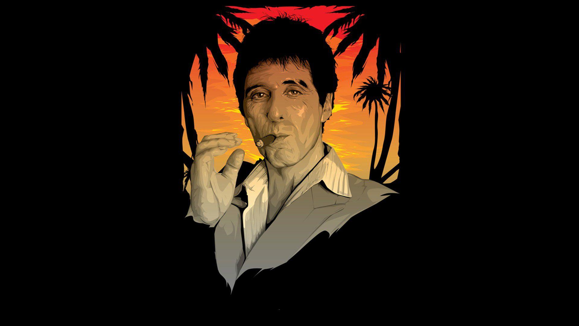 scarface. HD wallpaper and Movie