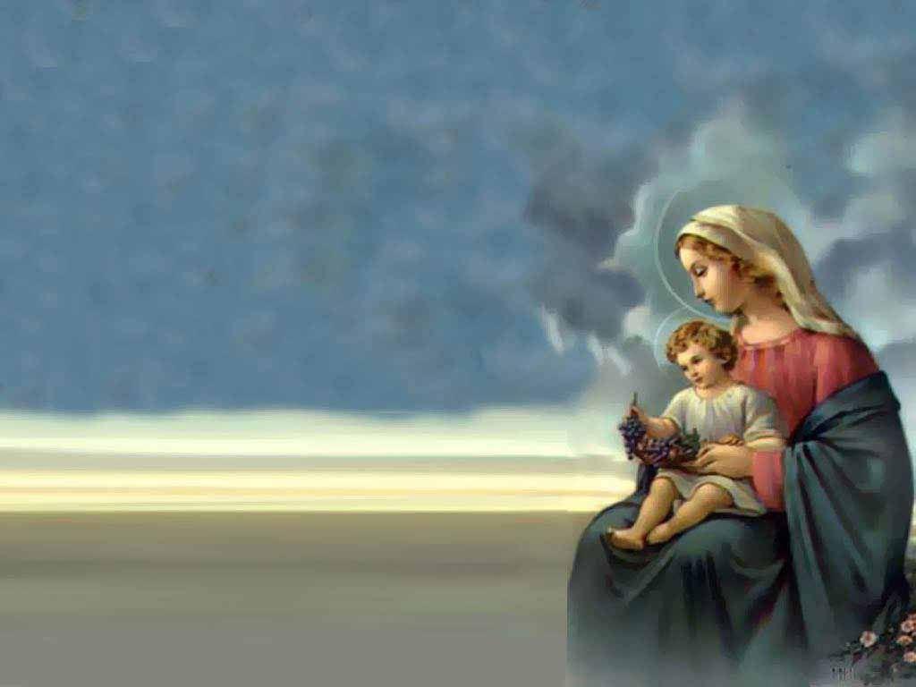 Beautiful Jesus Background. Mother Mary Wallpaper 11
