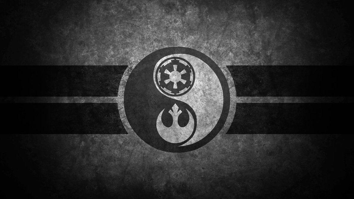 Star Wars Yin Yang Desktop Wallpaper