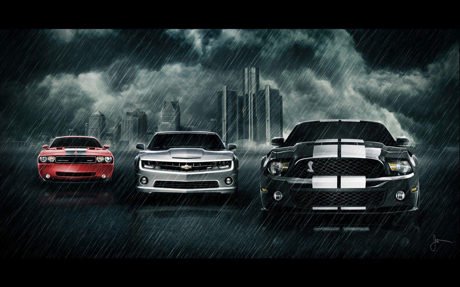 Muscle car wallpaper for desktop download
