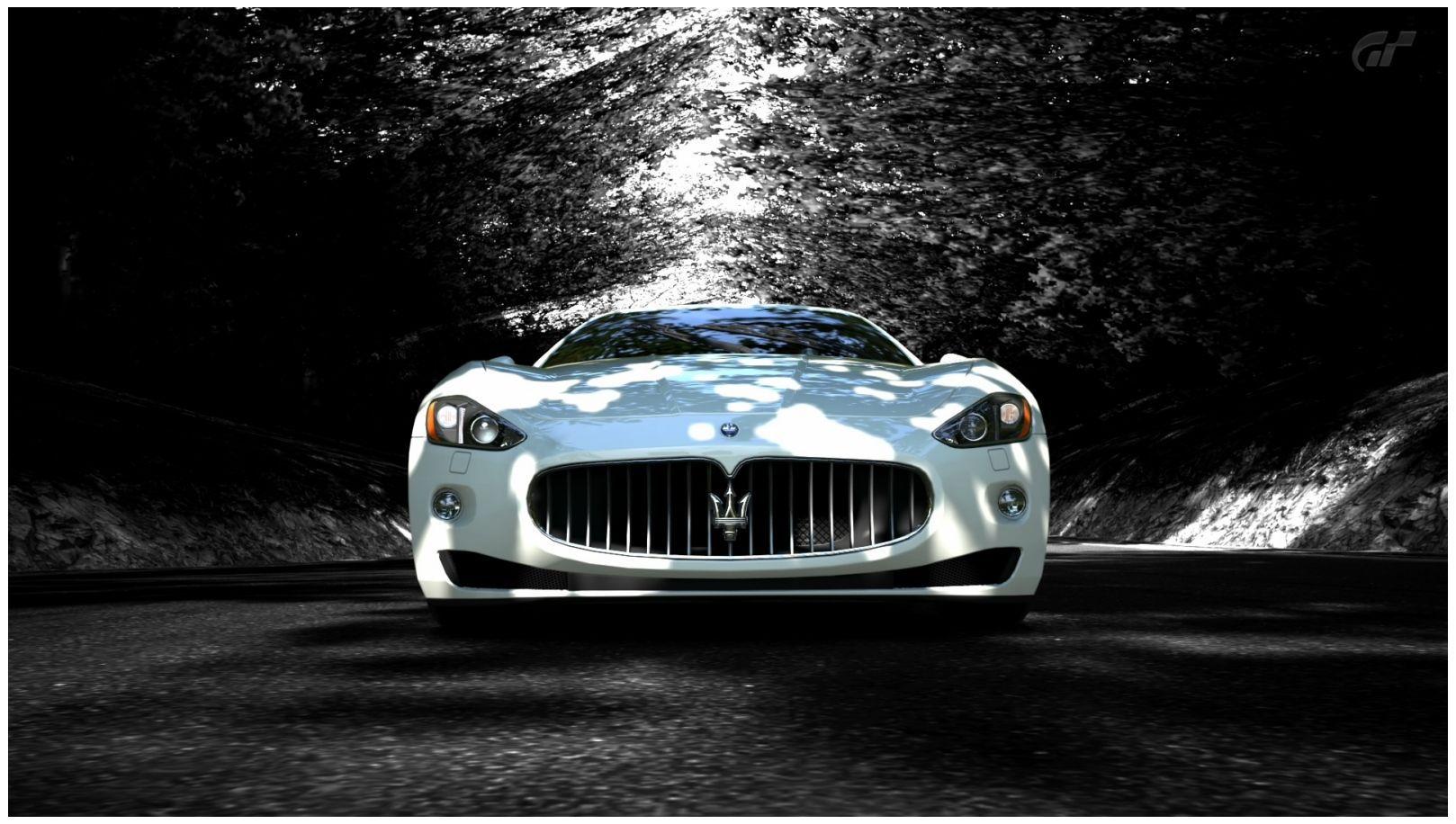 Full HD Maserati Granturismo Car Wallpaper. Wallpaper