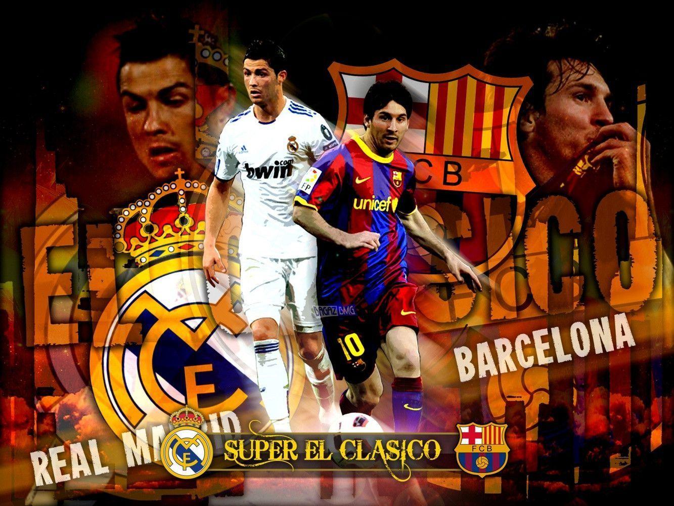 Cristiano Ronaldo Vs Lionel Messi 2017 Wallpaper
