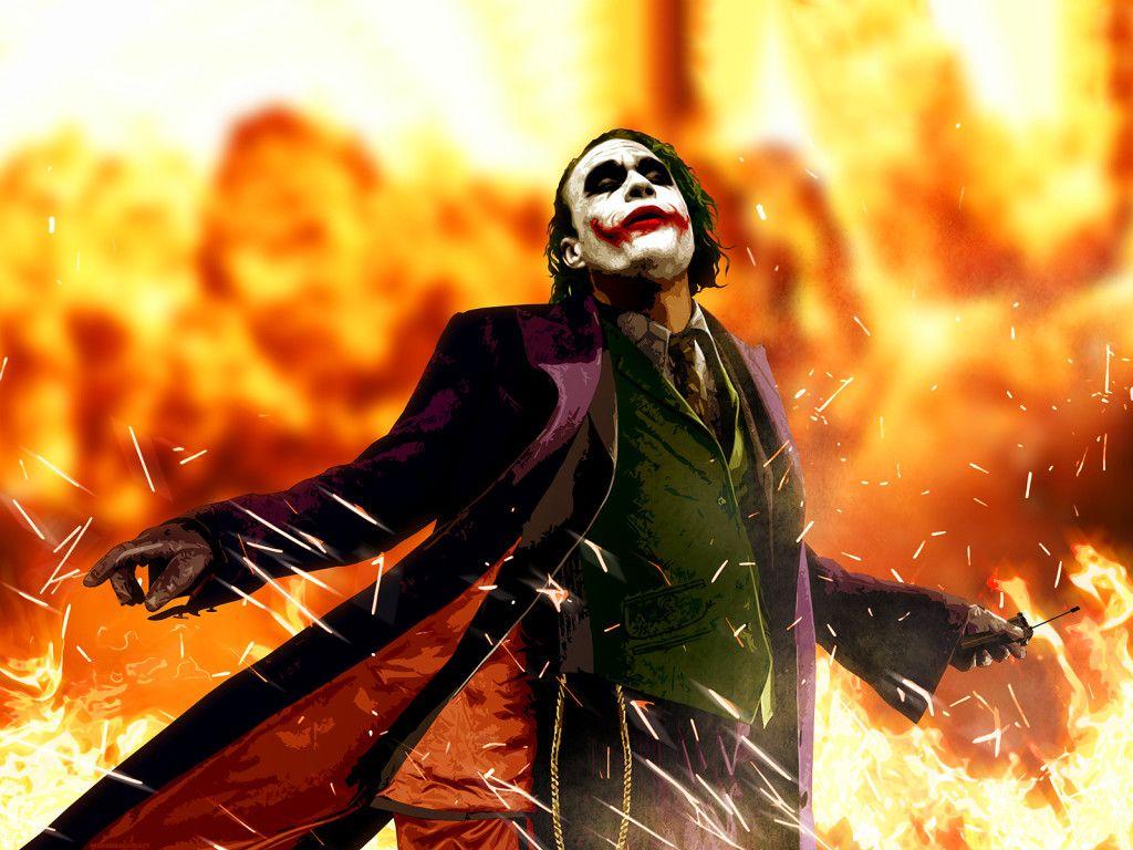 Heath Ledger Joker HD Wallpaper
