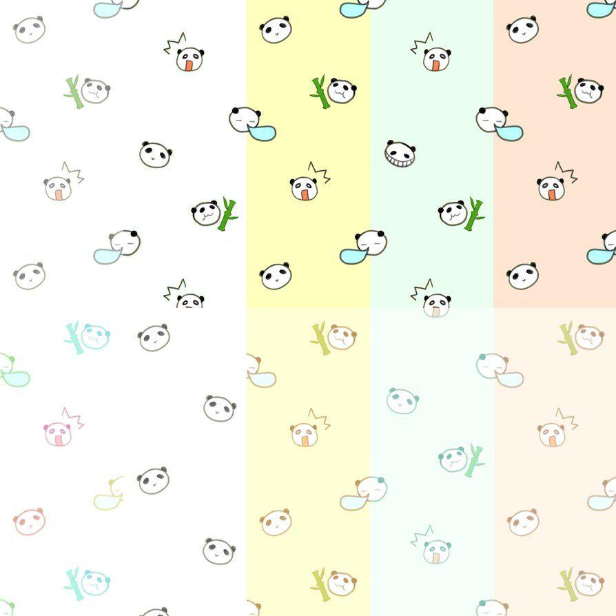 Custom box panda pattern background