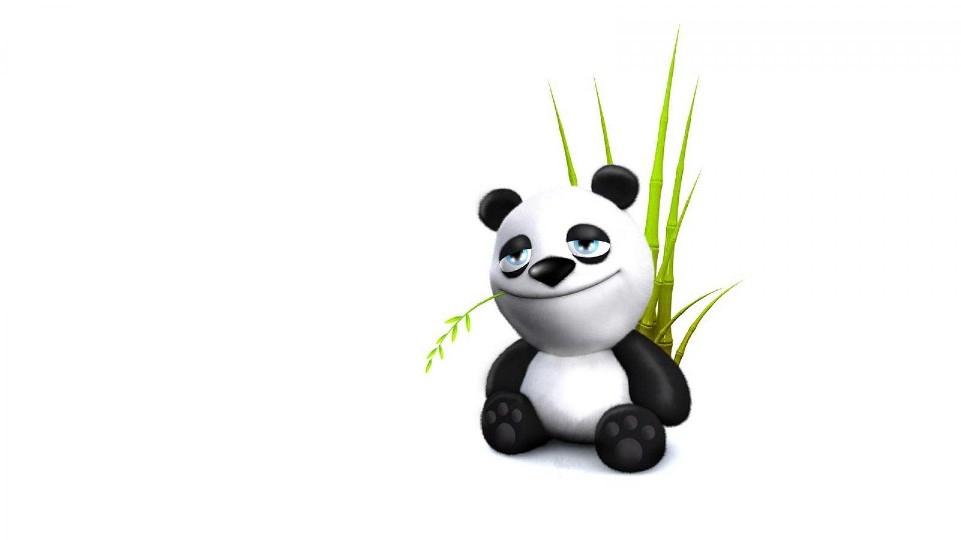 Wallpaper.wiki Funny 3D Cartoon Panda Background PIC WPD003318
