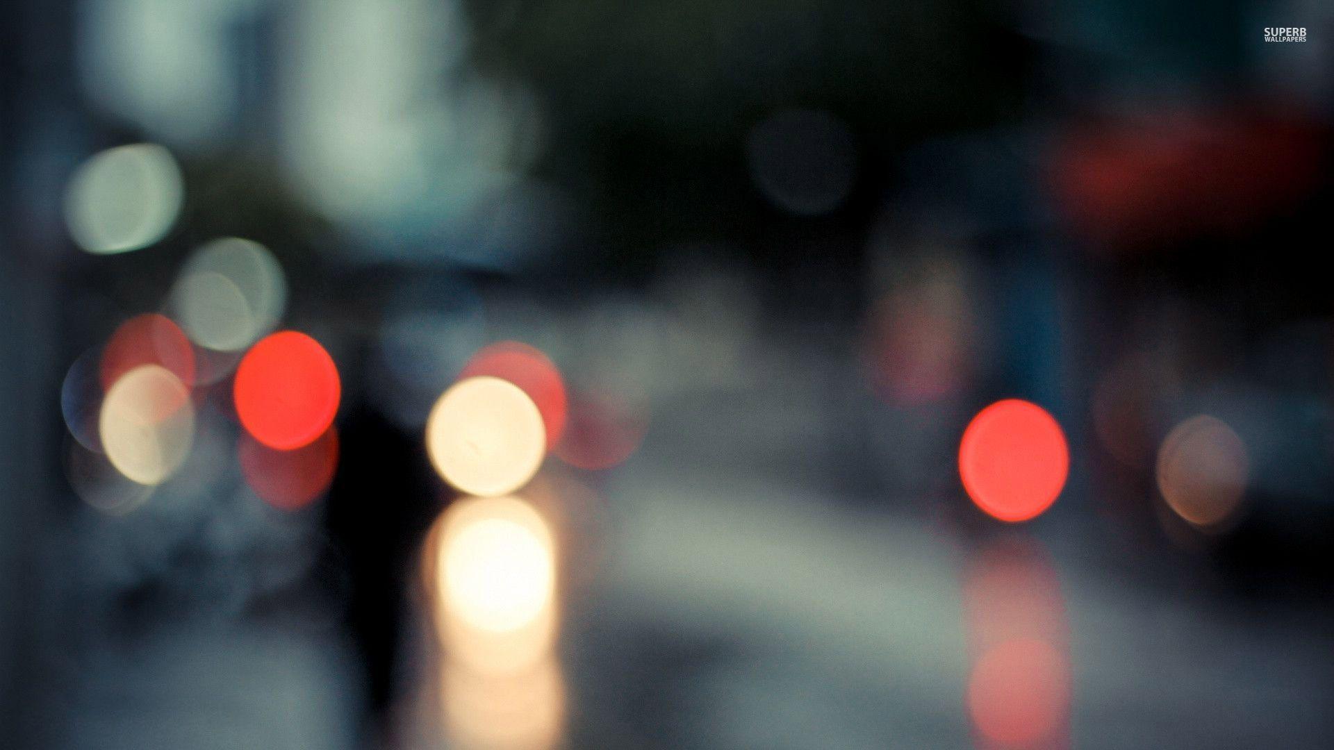 Blurred Lights Wallpaper