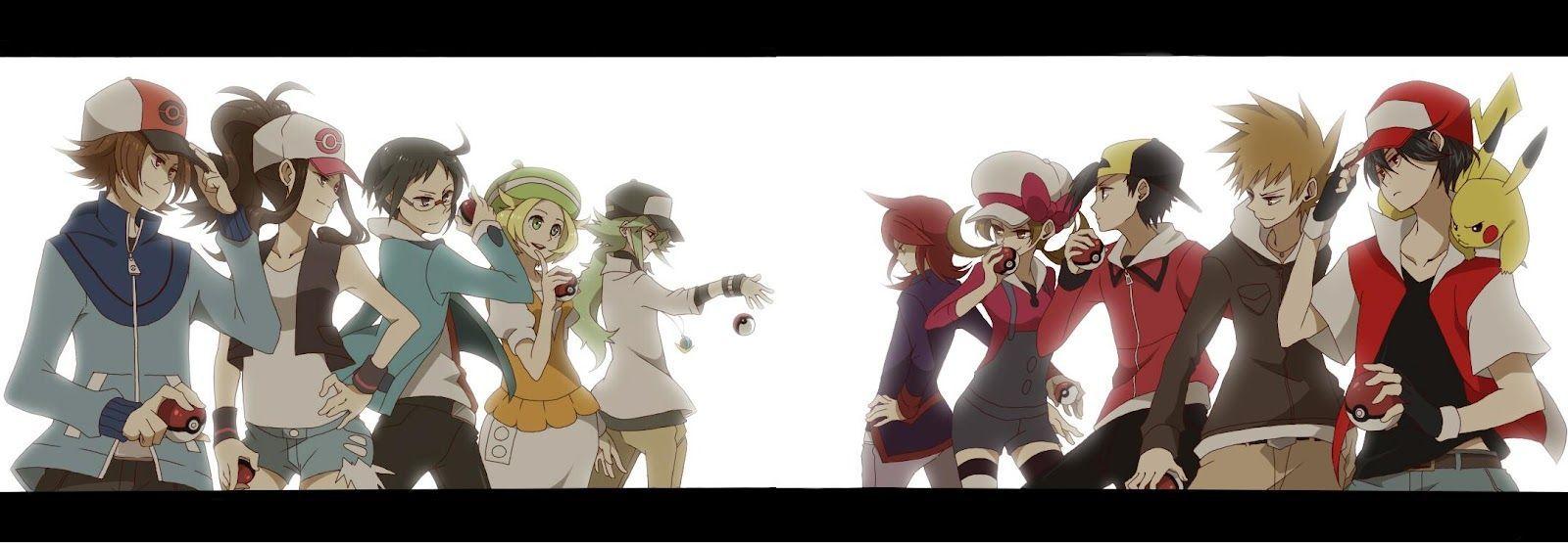 image For > Gold Vs Red Pokemon Adventures. Anime