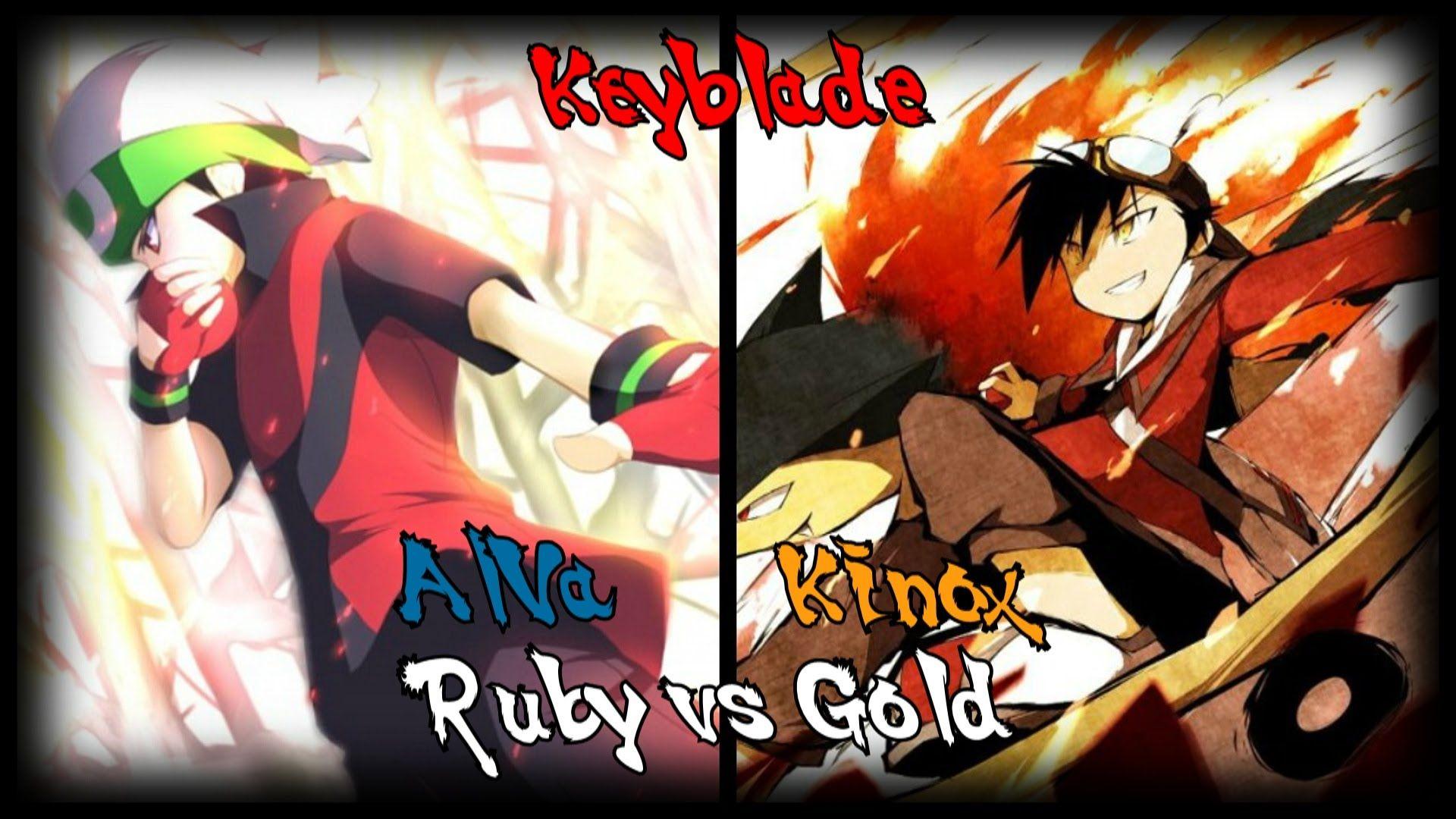 Gold vs Ruby. Batallas Rap (Pokémon). Kinox ft. AlVa y Keyblade