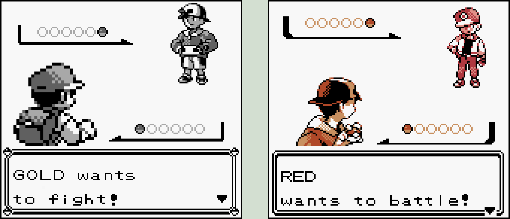 red pokemon vs gold