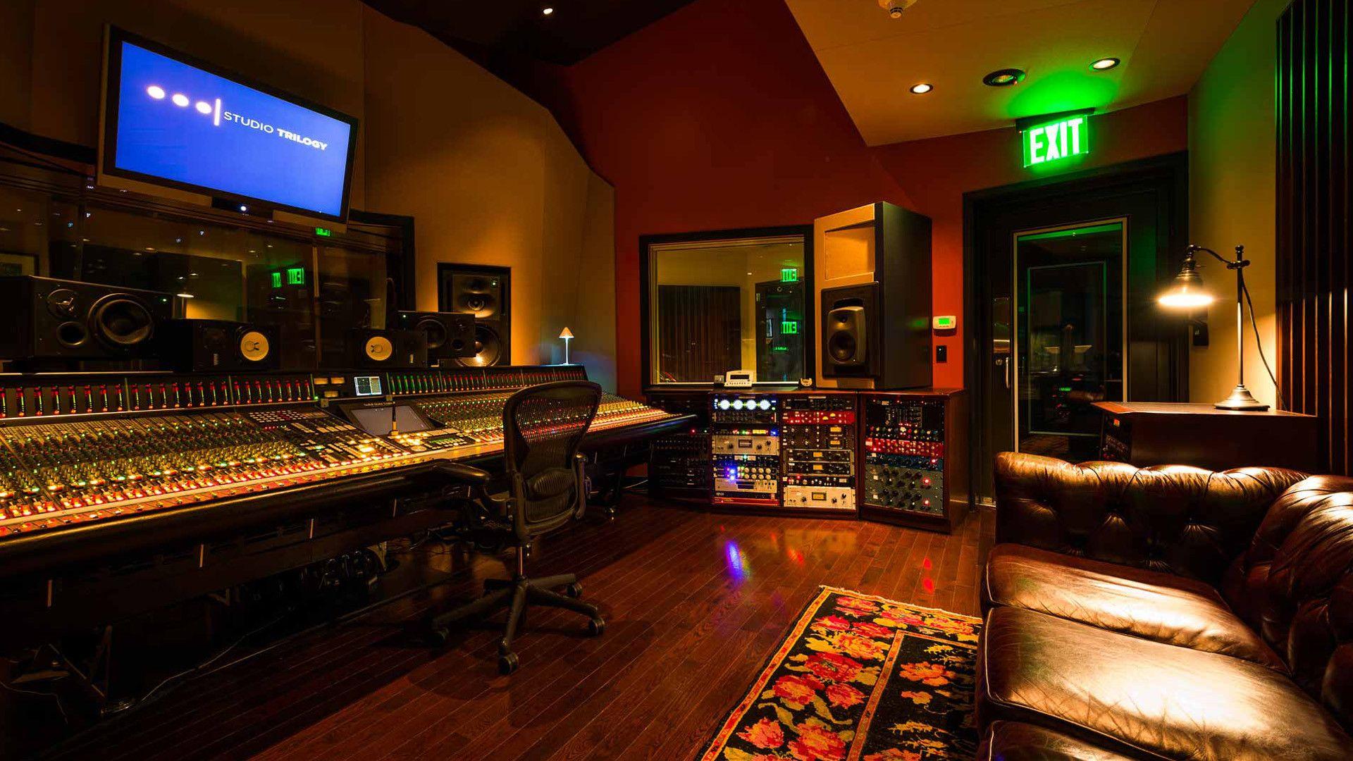 HD Recording Studio Wallpaper