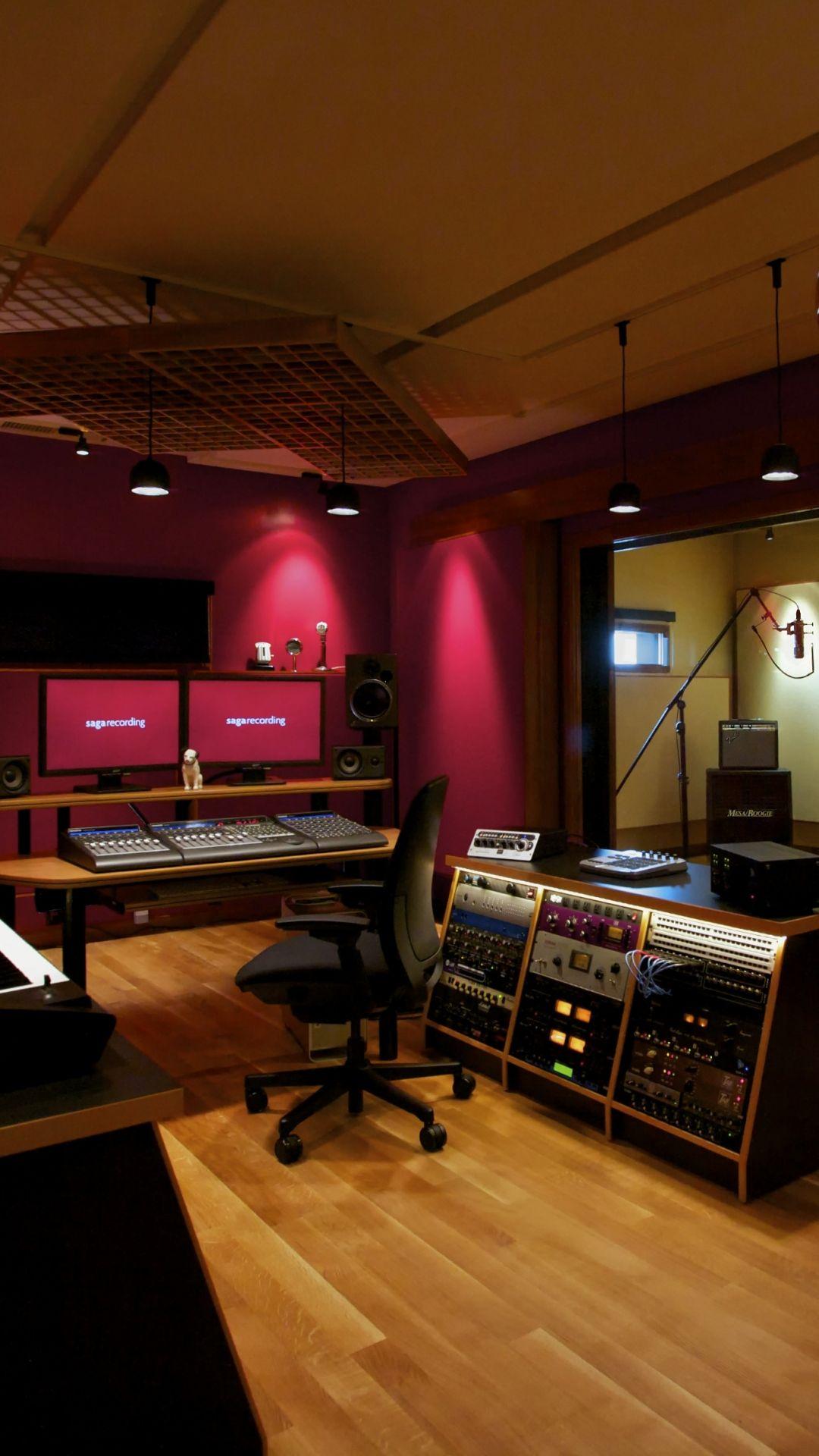 Music Studio (1080x1920) Wallpaper