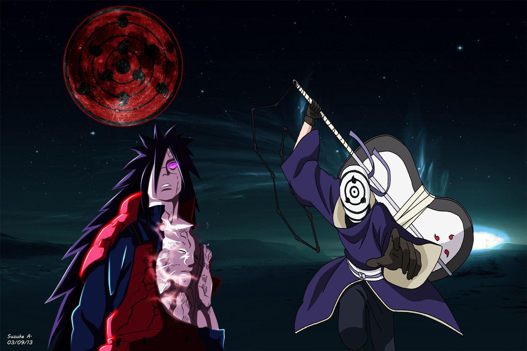 Madara and Obito Wallpaper