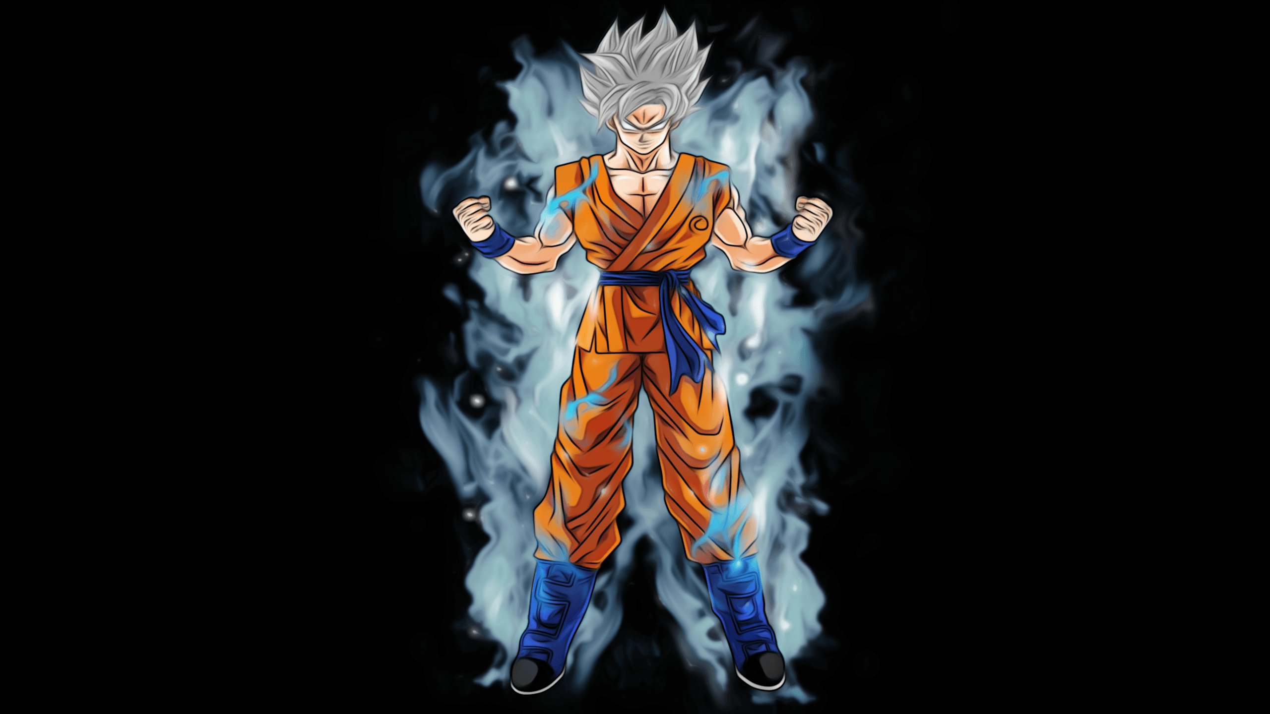 Goku Super Saiyan White HD Wallpaper. Background Image