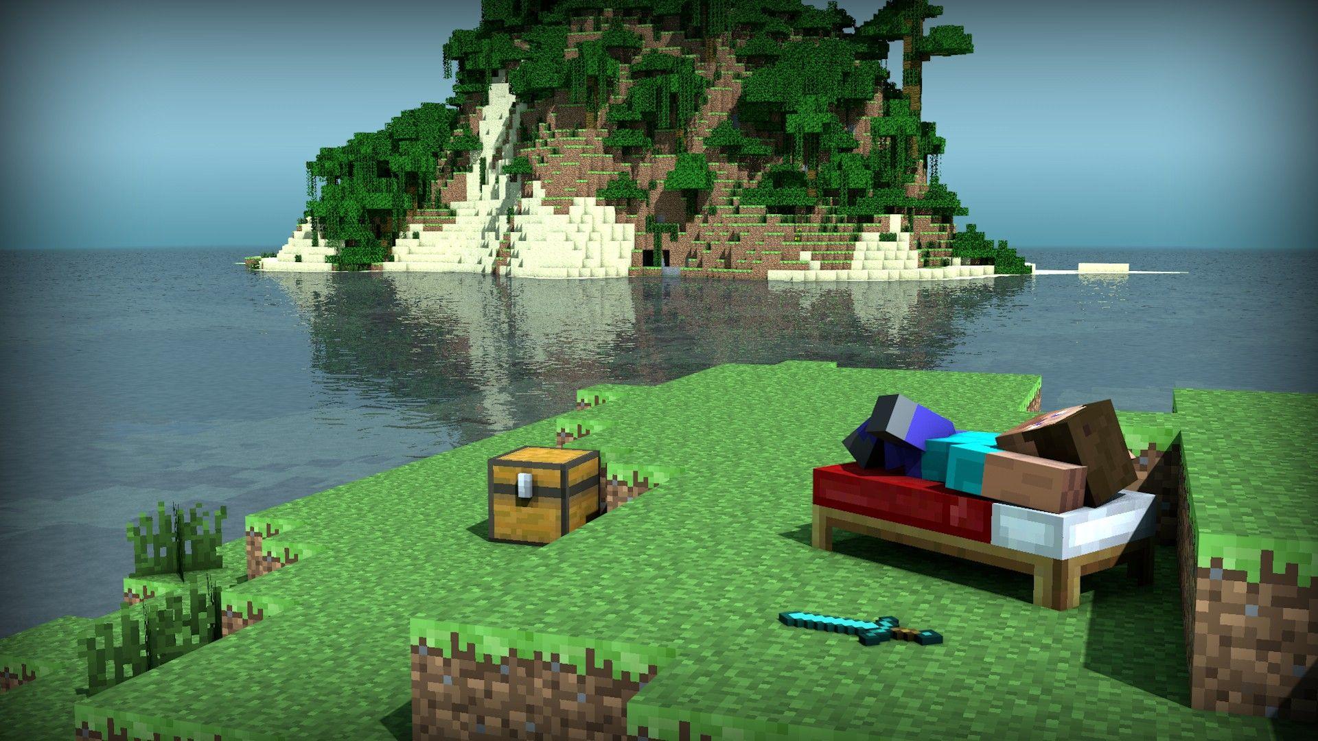 Wallpaper.wiki Minecraft Wallpaper HD Free Download PIC WPE002620