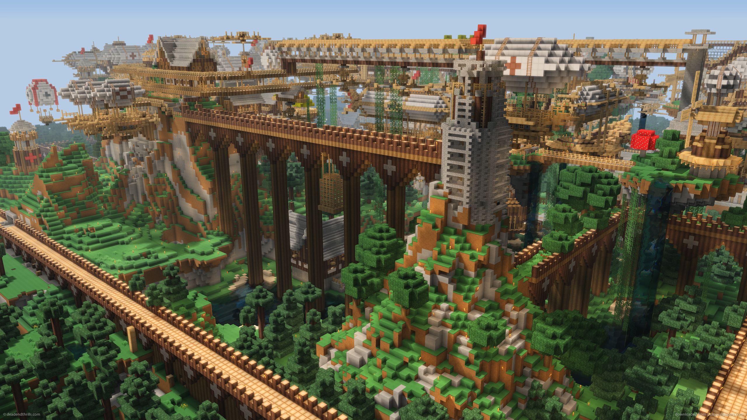 Minecraft Wallpaper 90 Go Go Away
