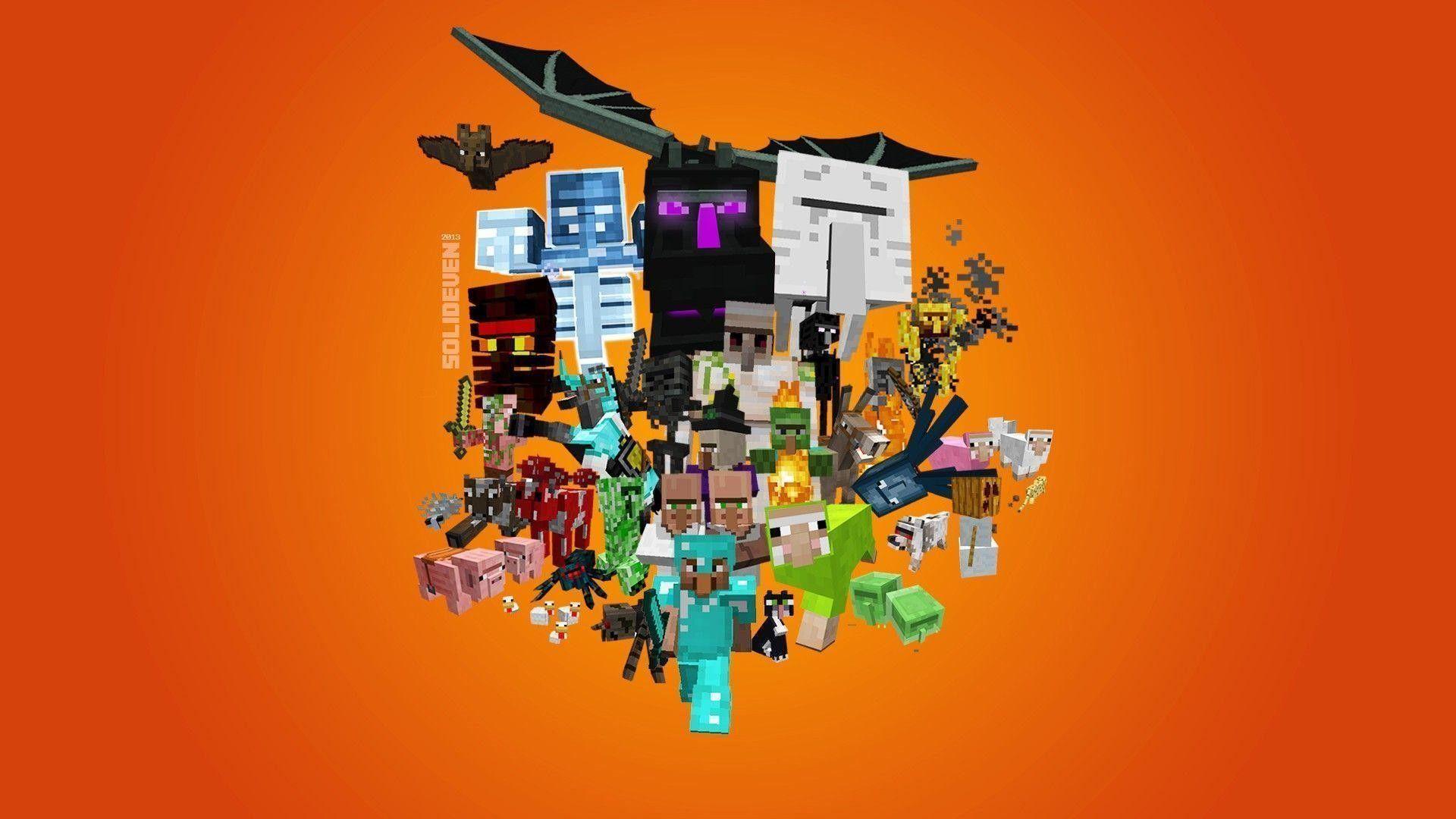 Funny Minecraft Background