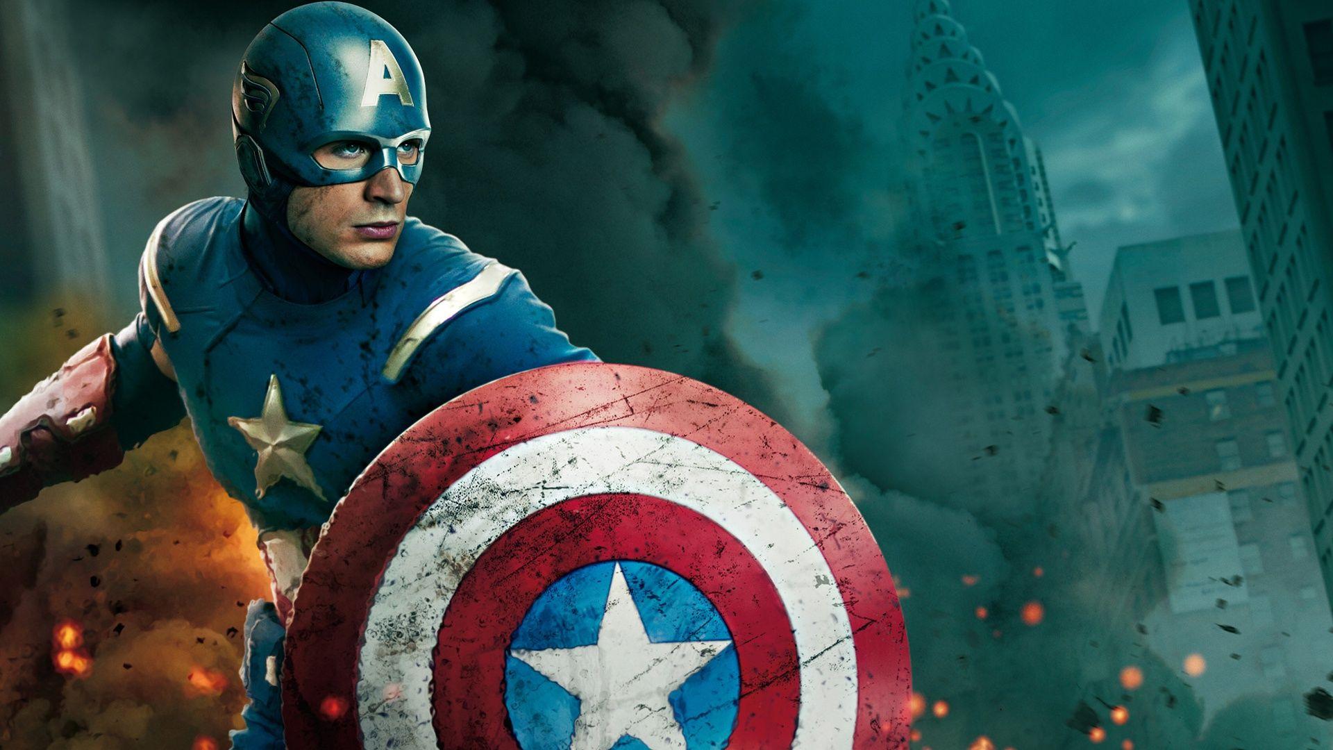 The Avengers Captain America HD 1080p Wallpaper By Natlyn 101