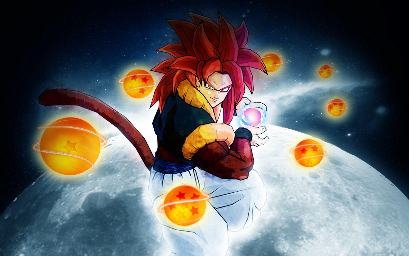 Dragon Ball Z Gogeta Super Saiyan 4 HD Wallpaper. Anime