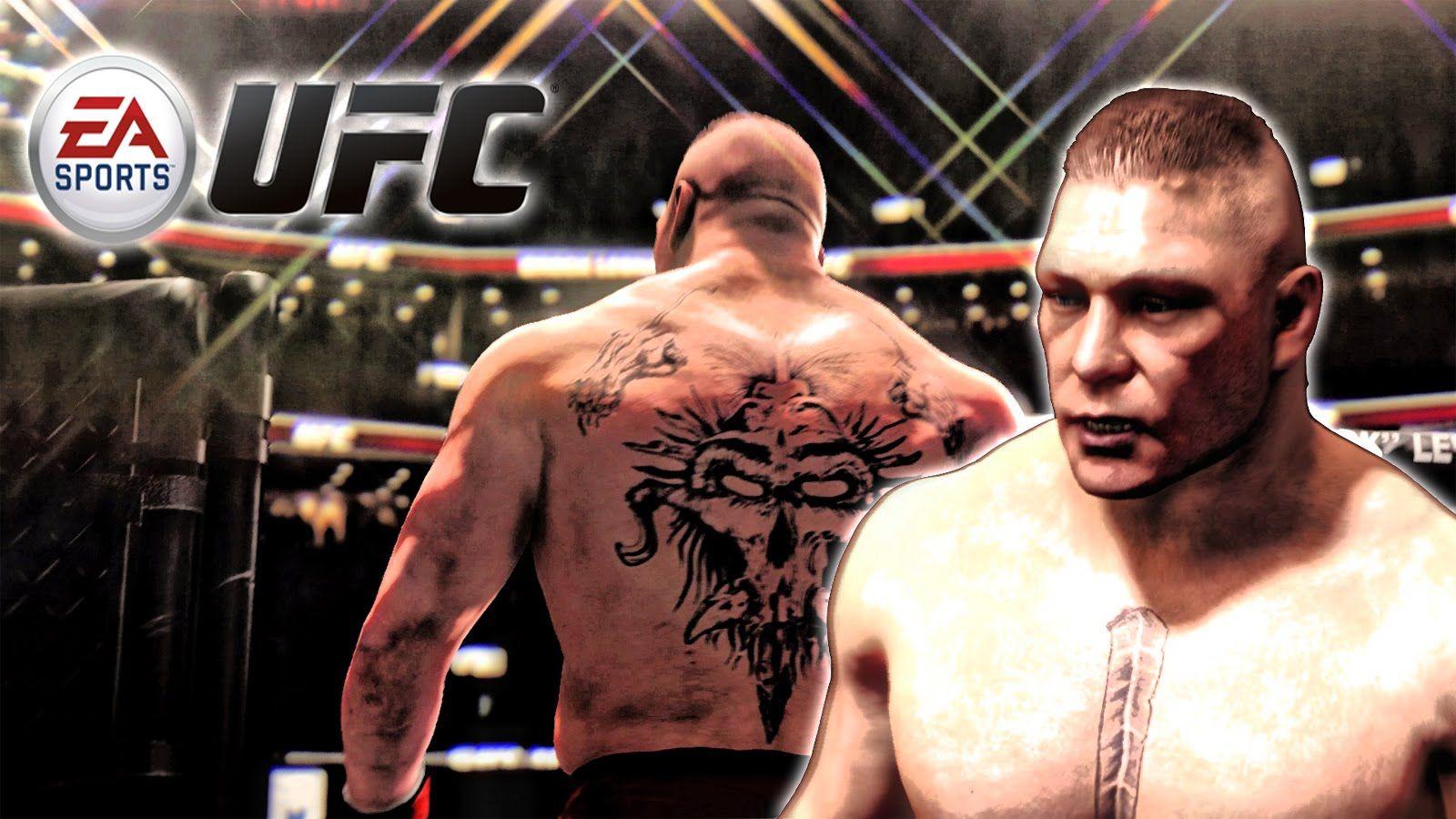 EA Sports UFC. Brock Lesnar Patch Update Gameplay!