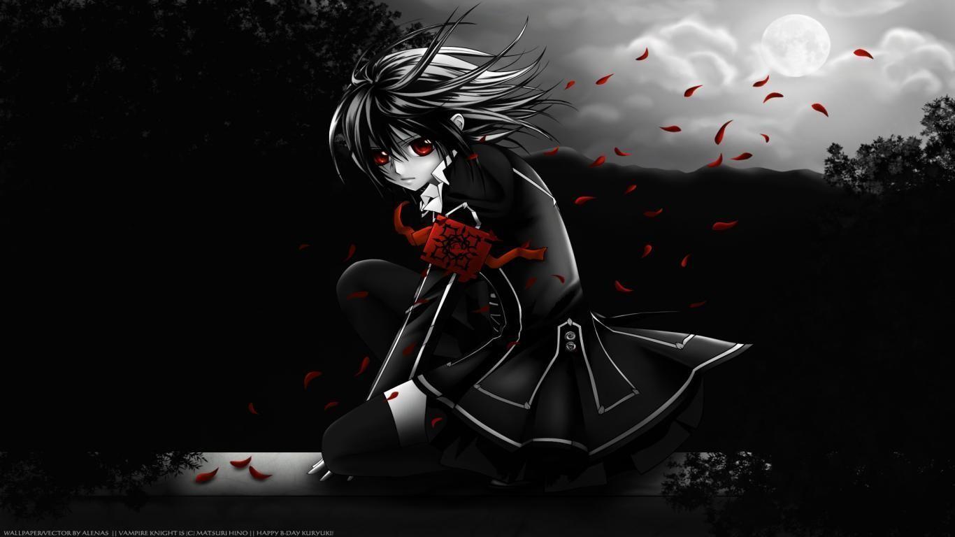 Dark Anime Female Wallpapers - Wallpaper Cave