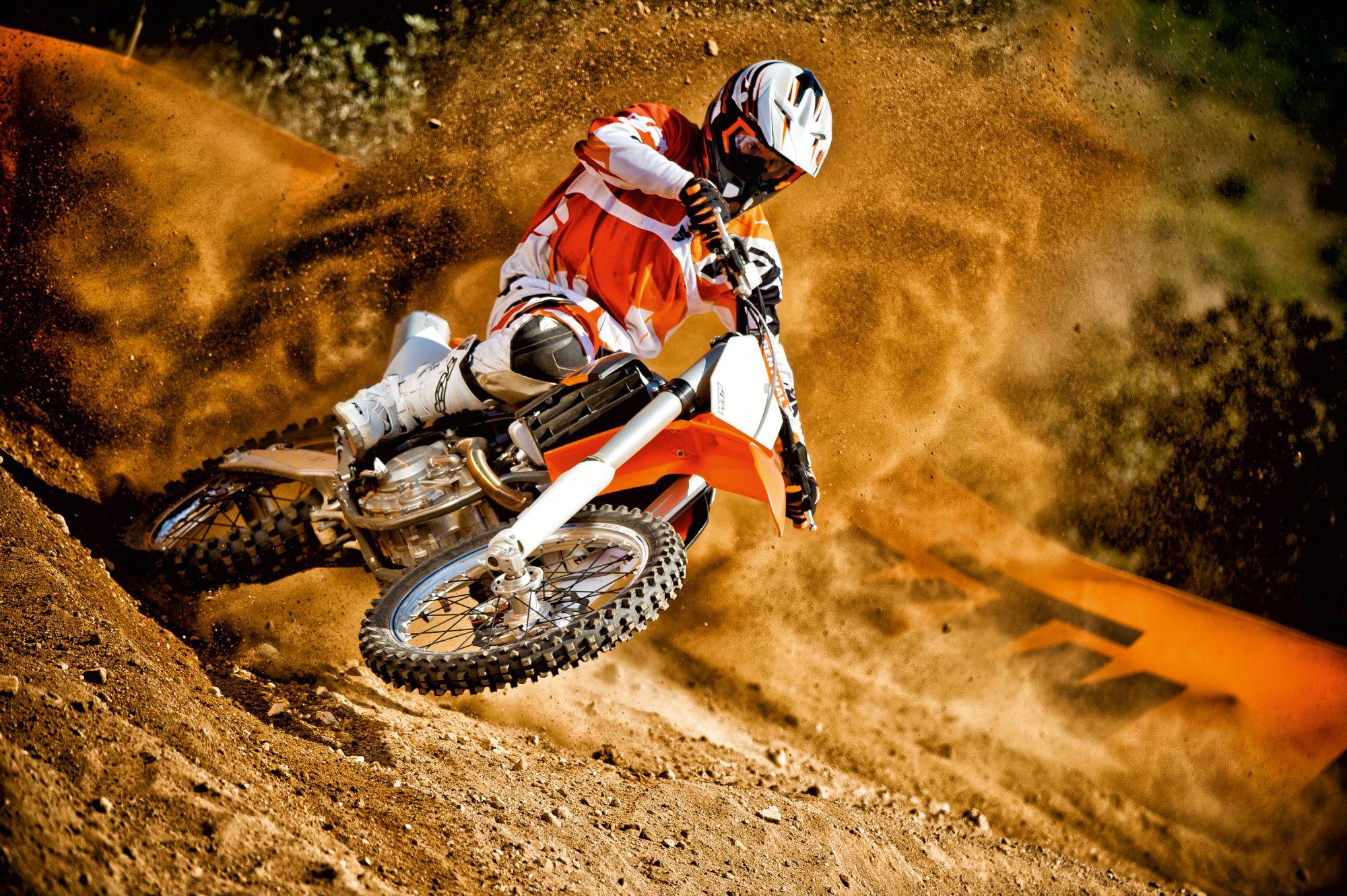 Ktm Motocross Wallpapers Wallpaper Cave