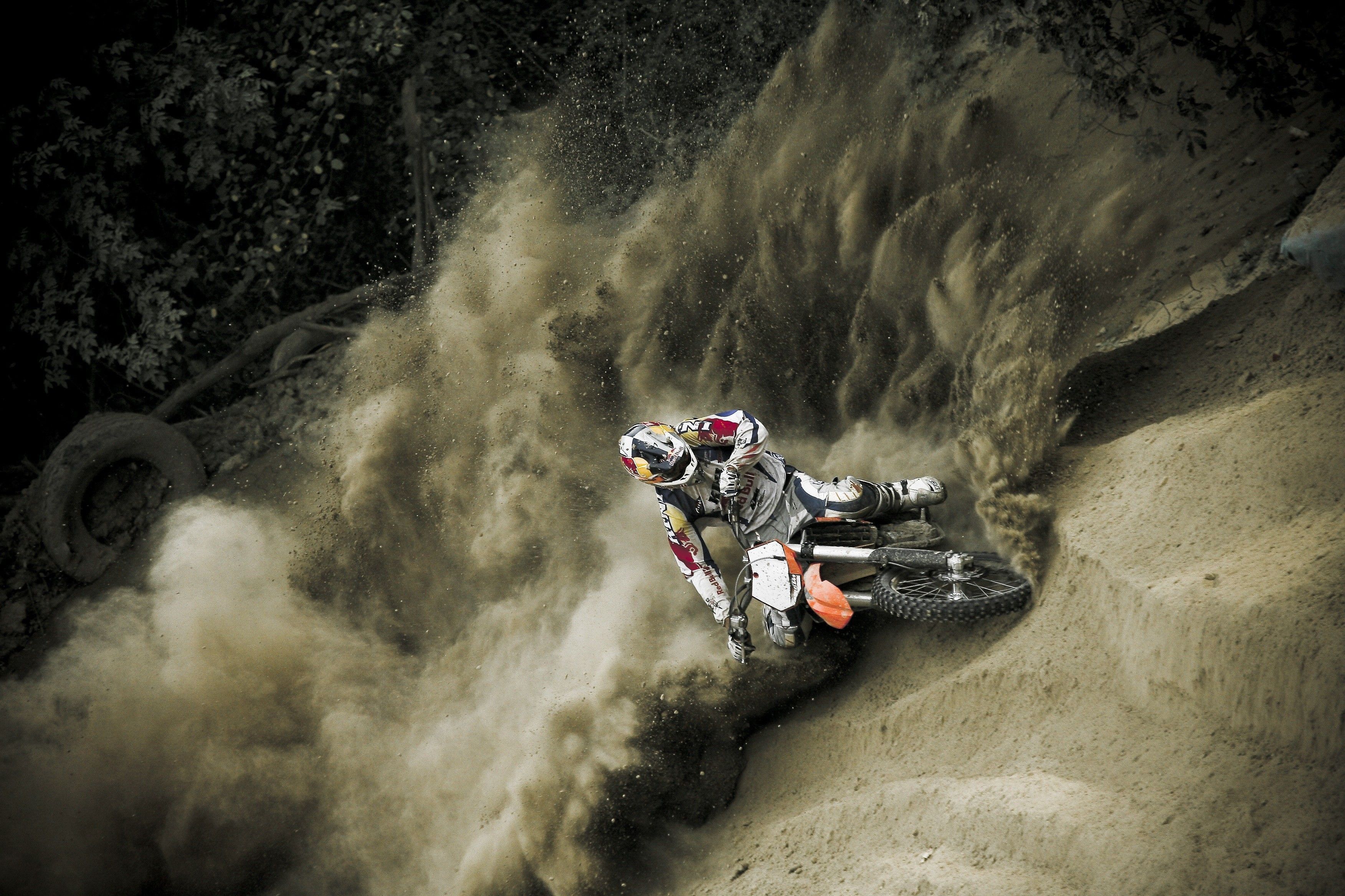 Ktm motocross motorcycles redbull jump wallpaper