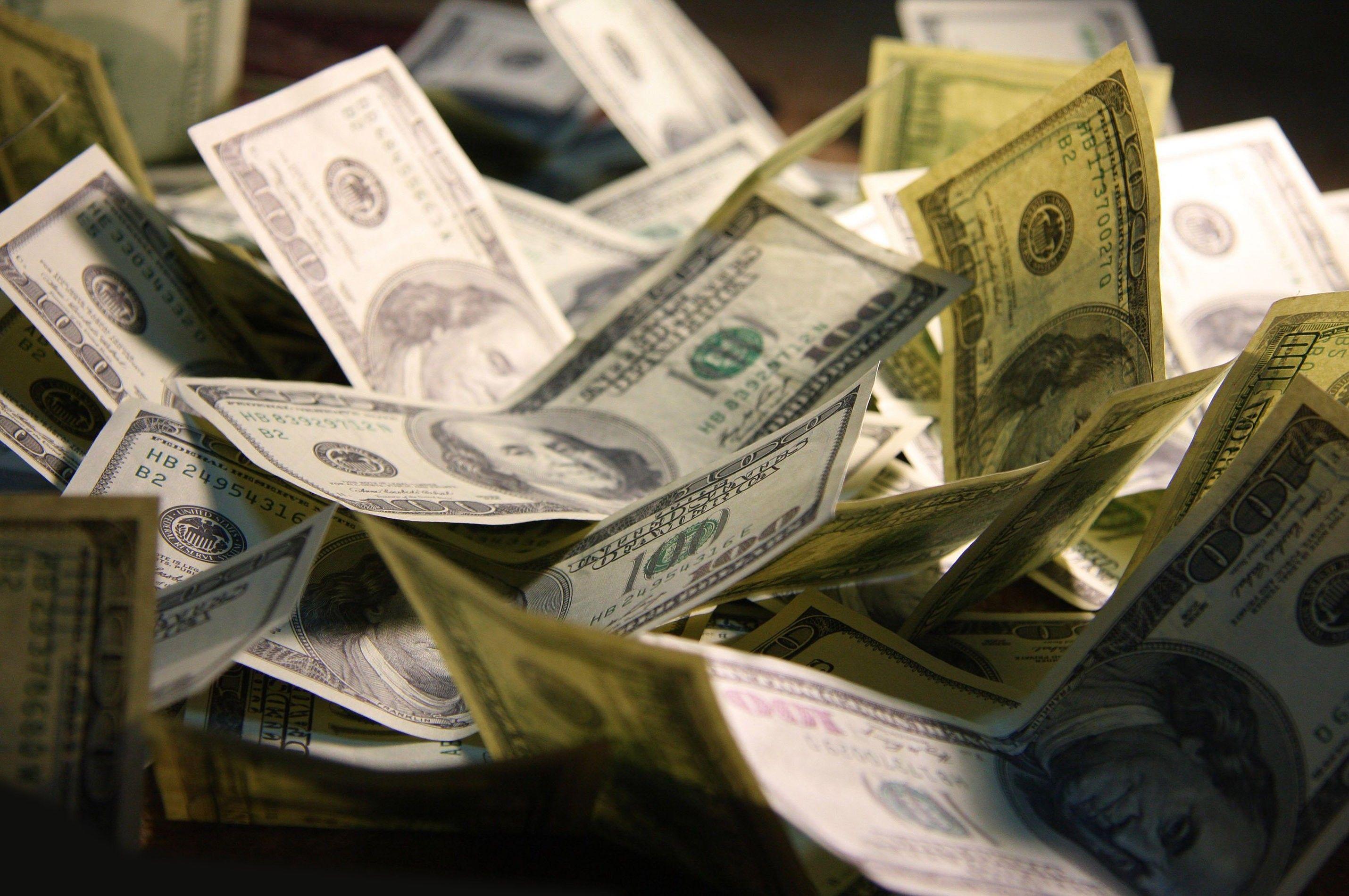 Hundred dollar bill money wallpaper. PC