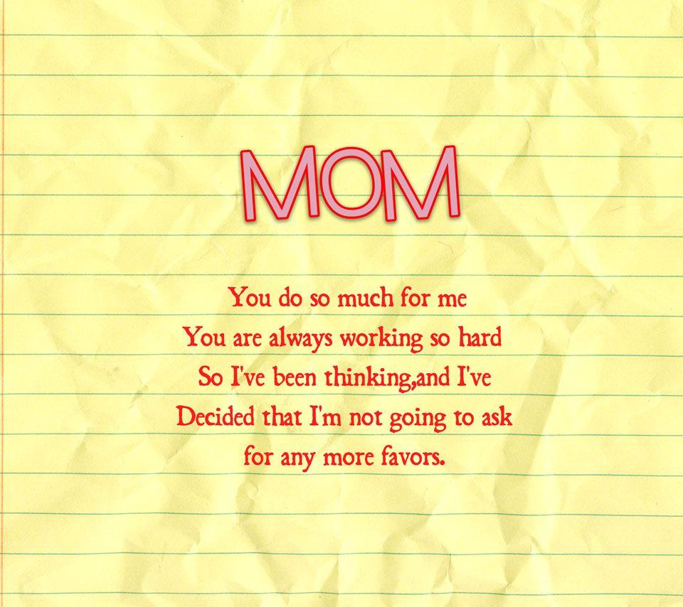 Amazing Way to say I love you Mom Touching