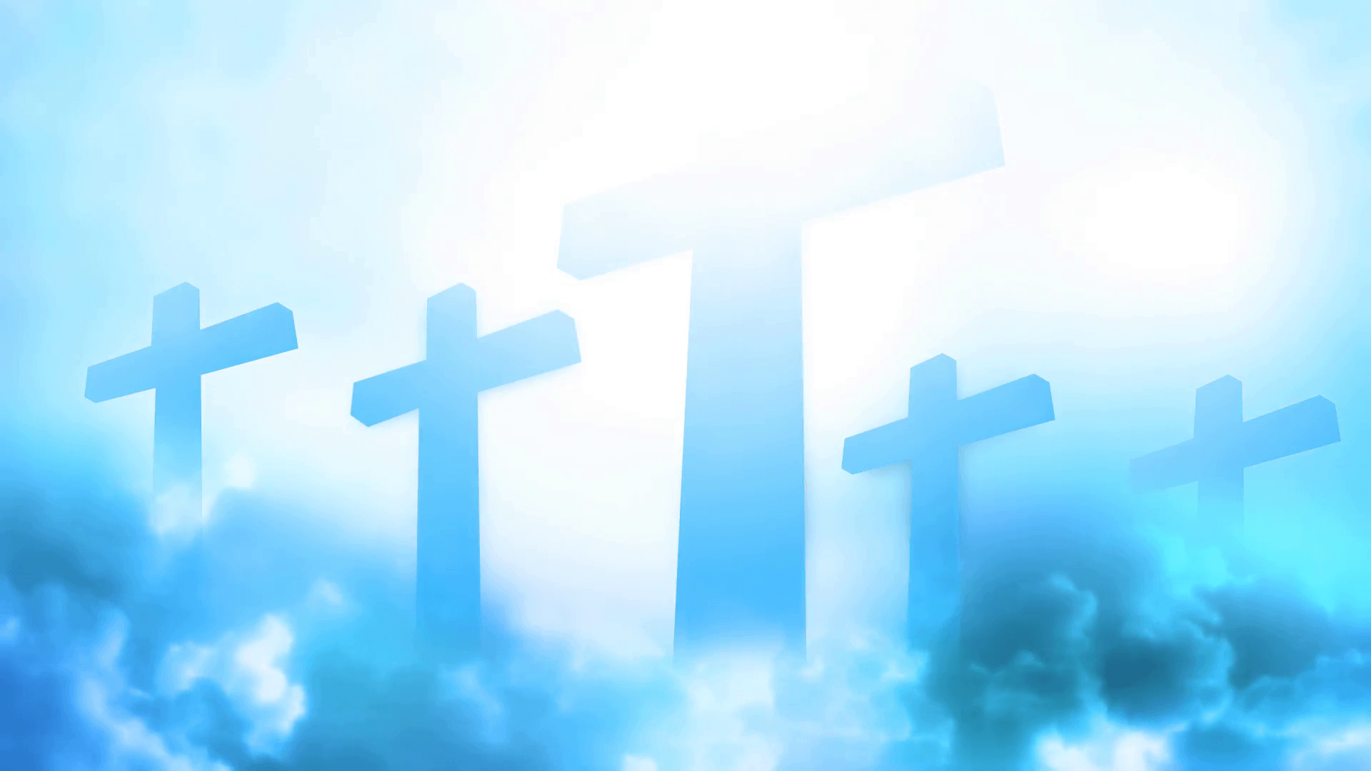 Heavenly Cross Animated Background Motion Background
