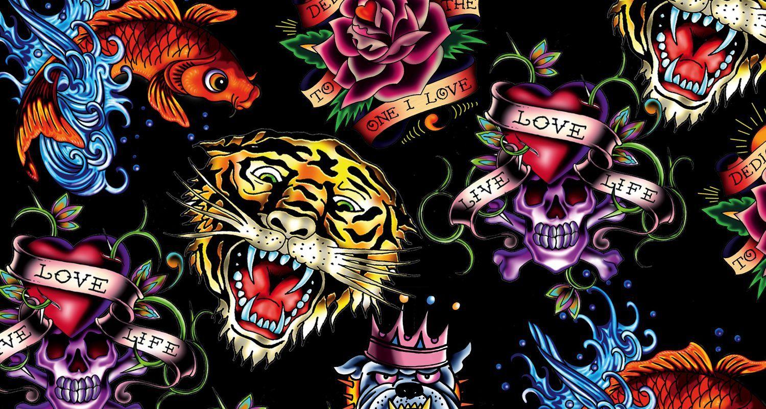 Ed Hardy Wallpapers Gif Wallpaper Cave