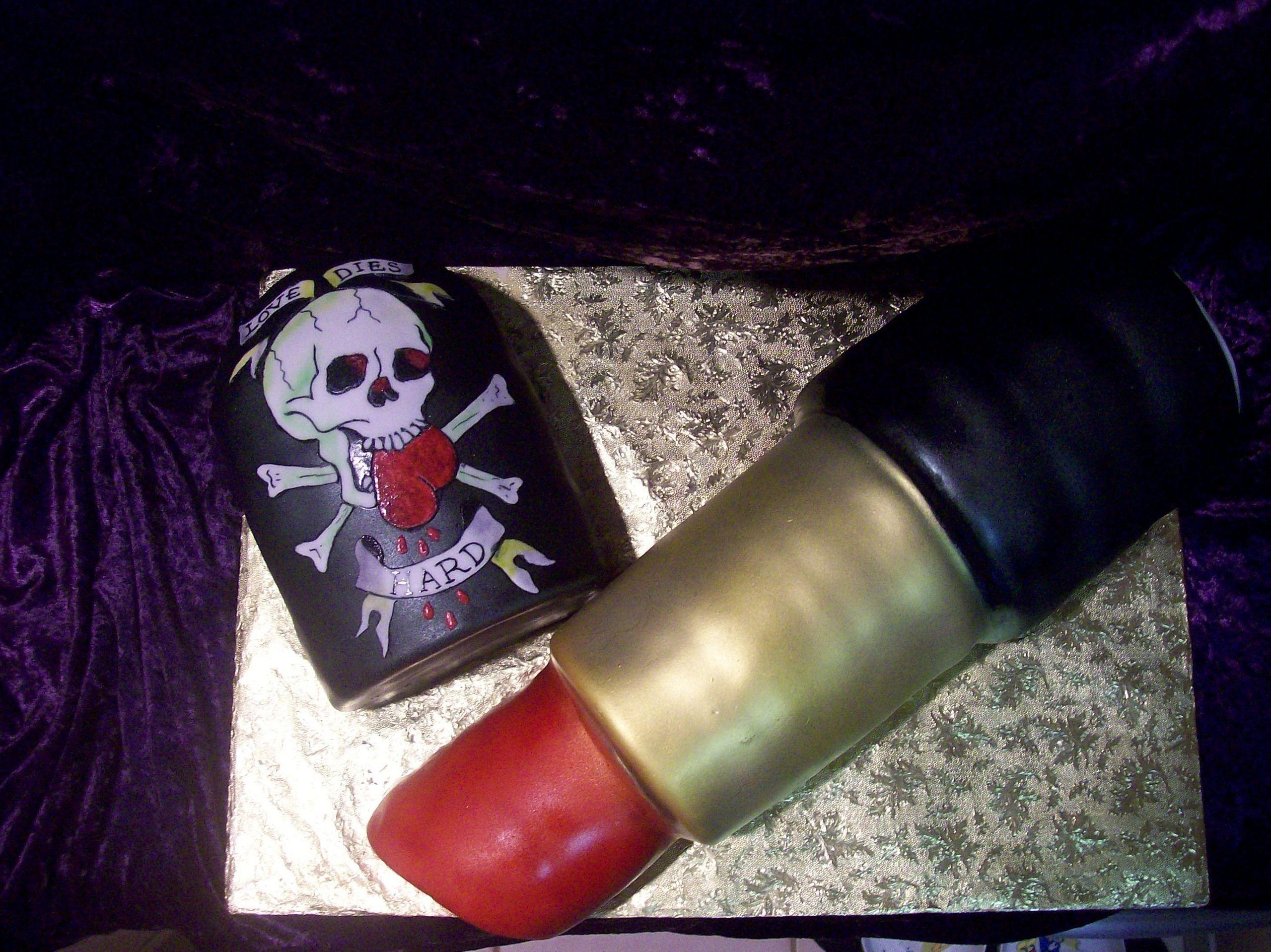 Ed Hardy image Ed Hardy Lipstick cake HD wallpaper and background