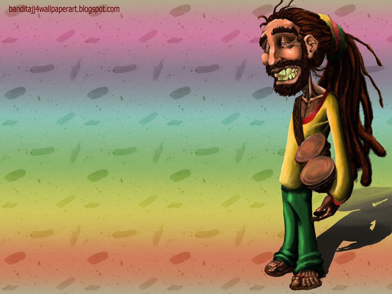 Reggae Cartoon Wallpapers For Free - Wallpaper Cave