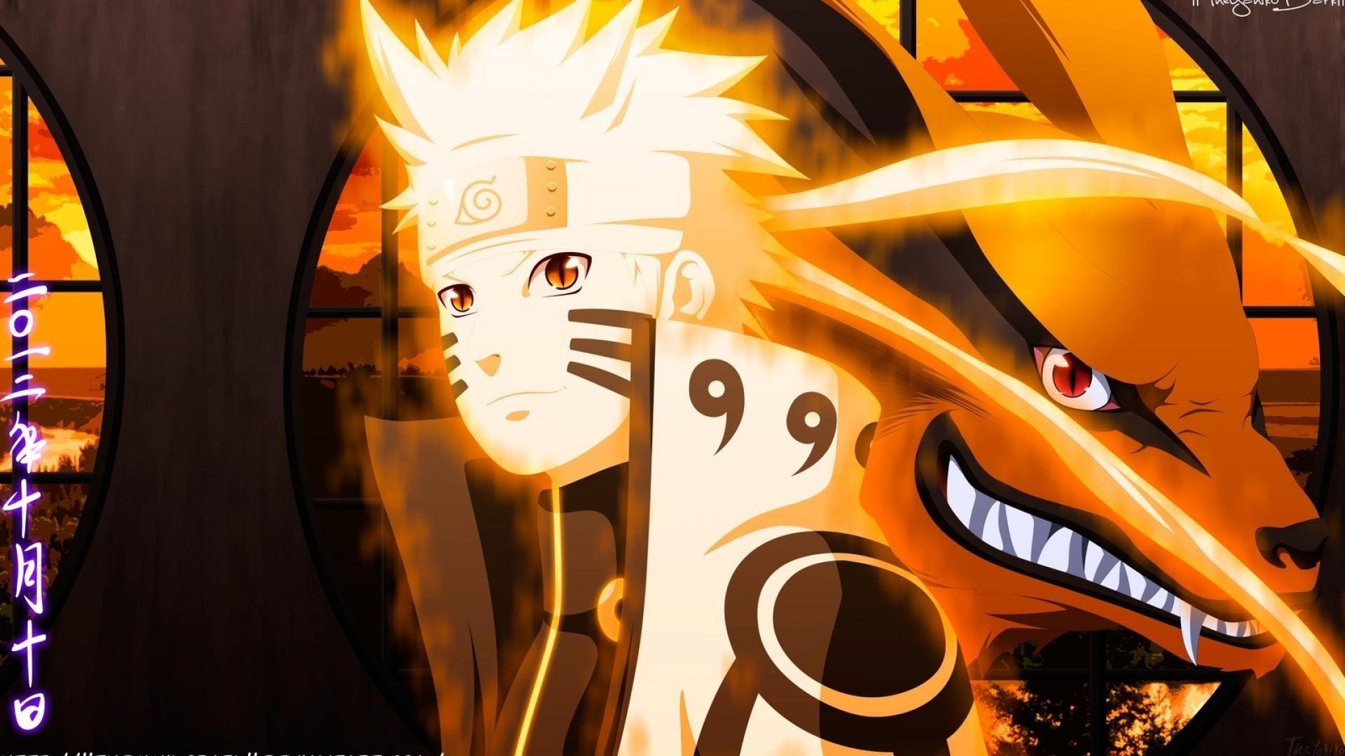 Kurama kyuubi naruto: chakra mode shippuden uzumaki naruto wallpaper