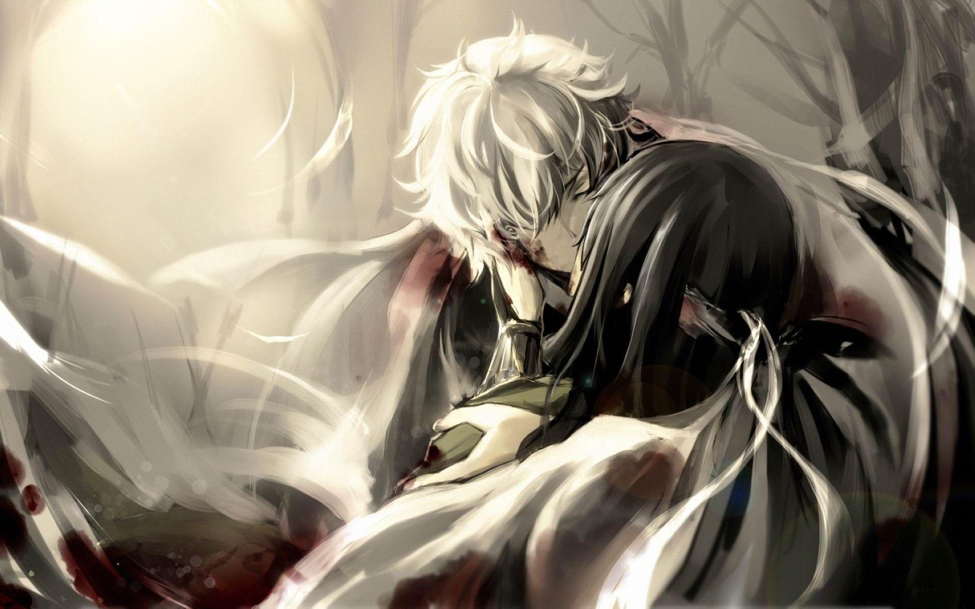 Wallpaper.wiki Cute Anime Couple HD Background PIC WPE009855