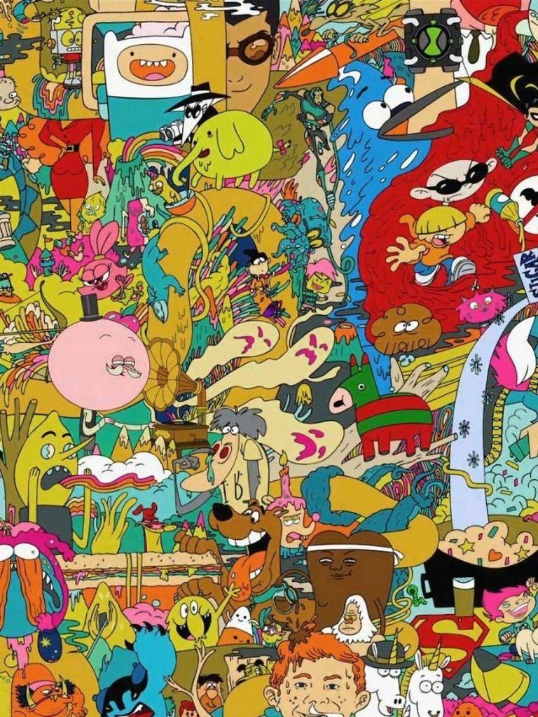 Cartoon Cartoon Network (768x1024) Wallpaper