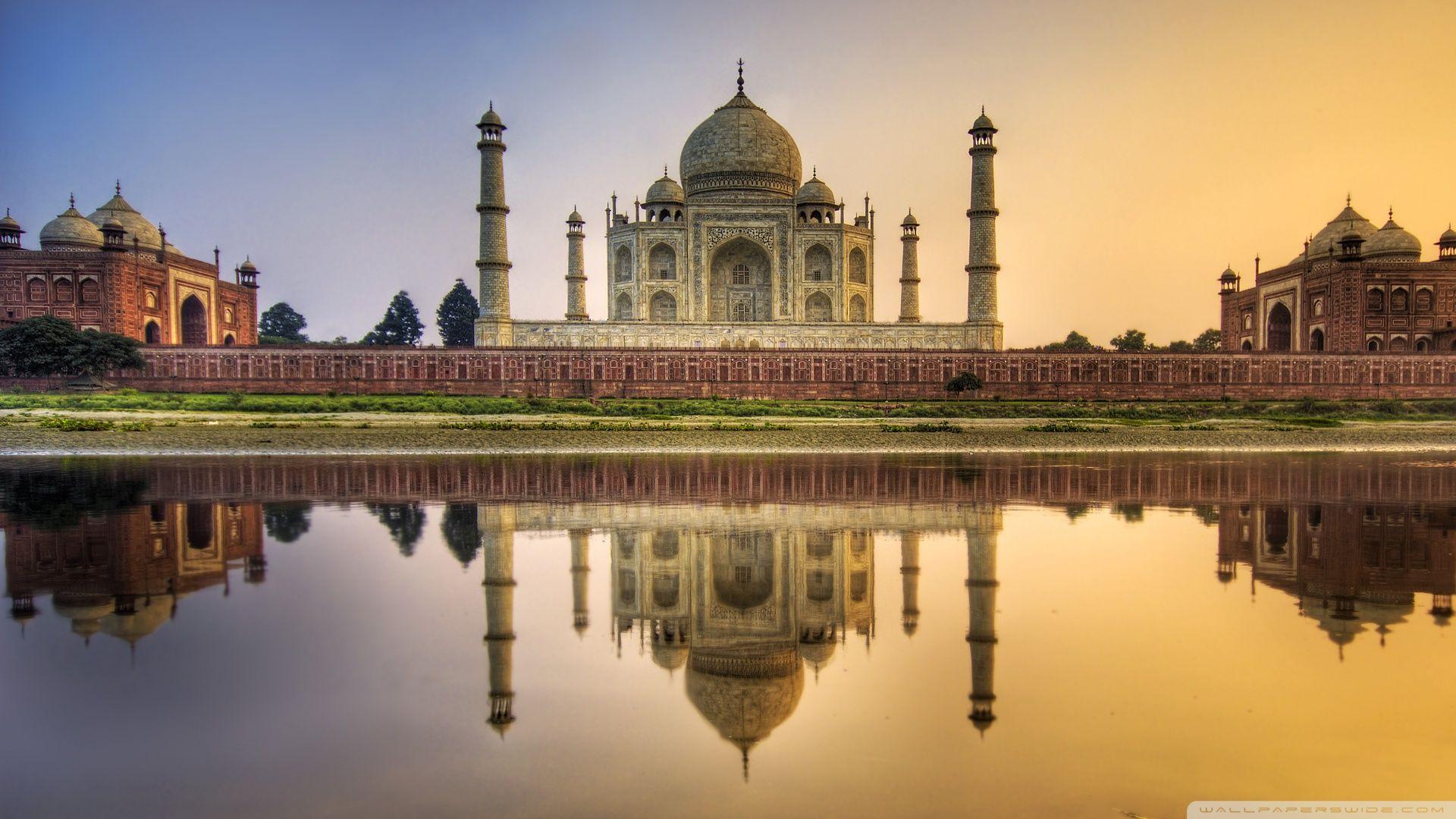 Taj Mahal India ❤ 4K HD Desktop Wallpaper for 4K Ultra HD TV • Wide